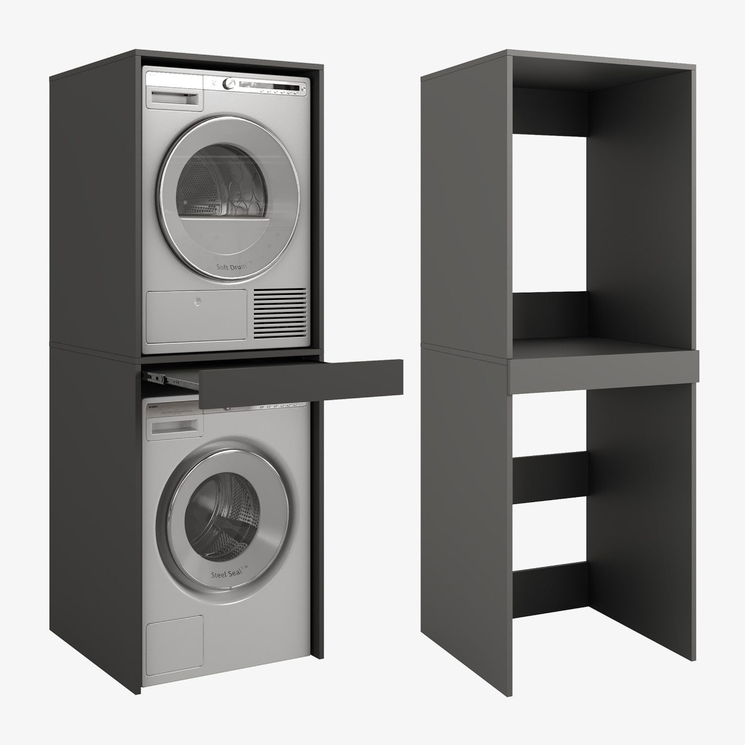 Platan Room Waschmaschinenumbauschrank Waschmaschinenschrank für Waschmasch günstig online kaufen