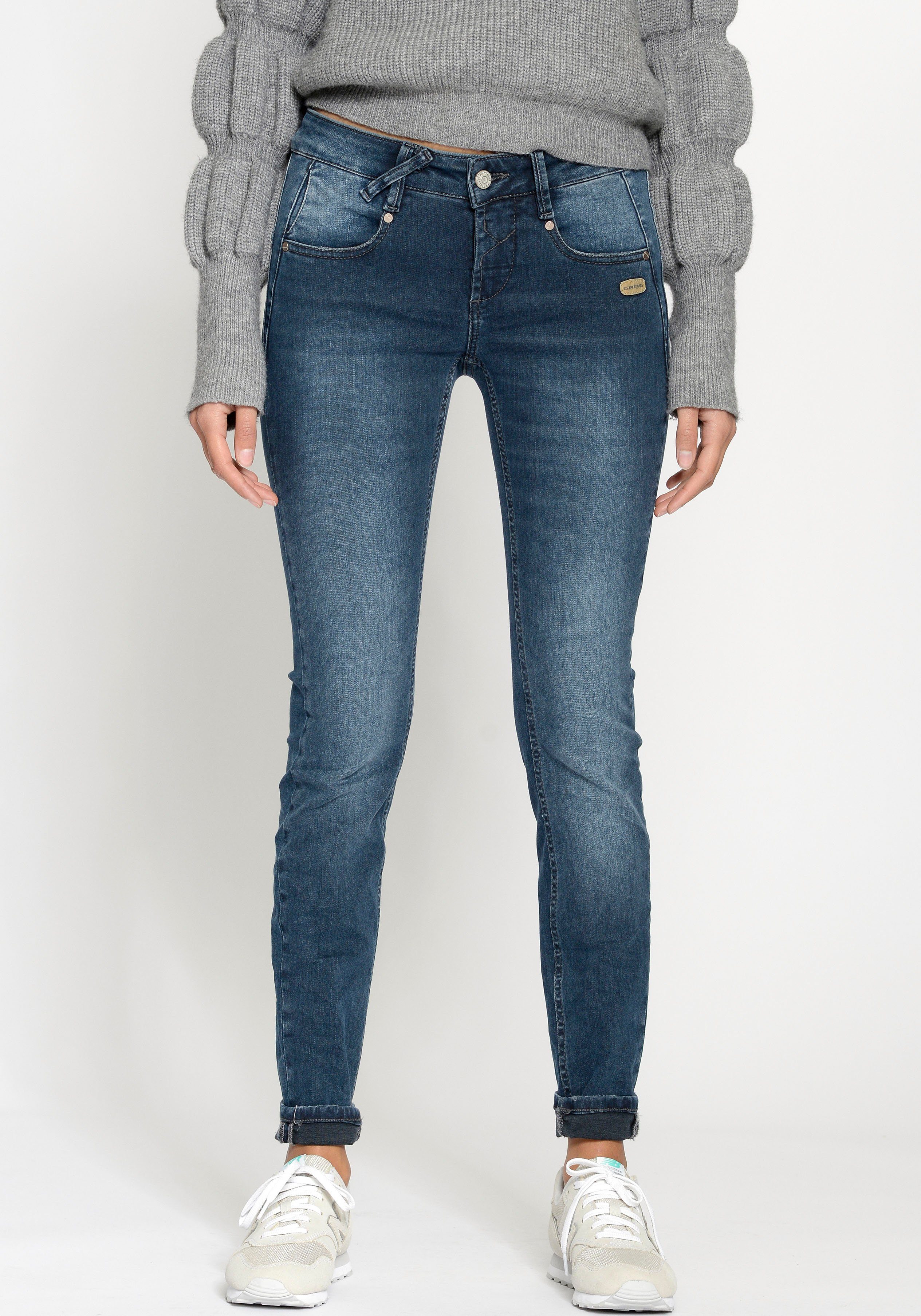 striking smooth 94 Skinny-fit-Jeans Nele GANG