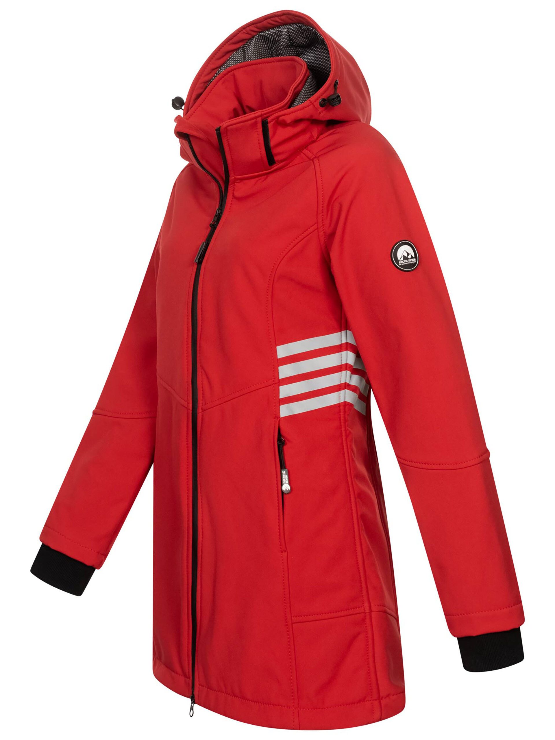 Arctic Seven Softshelljacke ASGiuliana mit abnehmbarer Kapuze