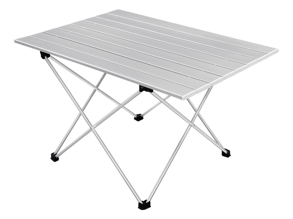 Woltu Campingtisch, Alu Campingtisch mit Tragetasche 68x46x40 cm