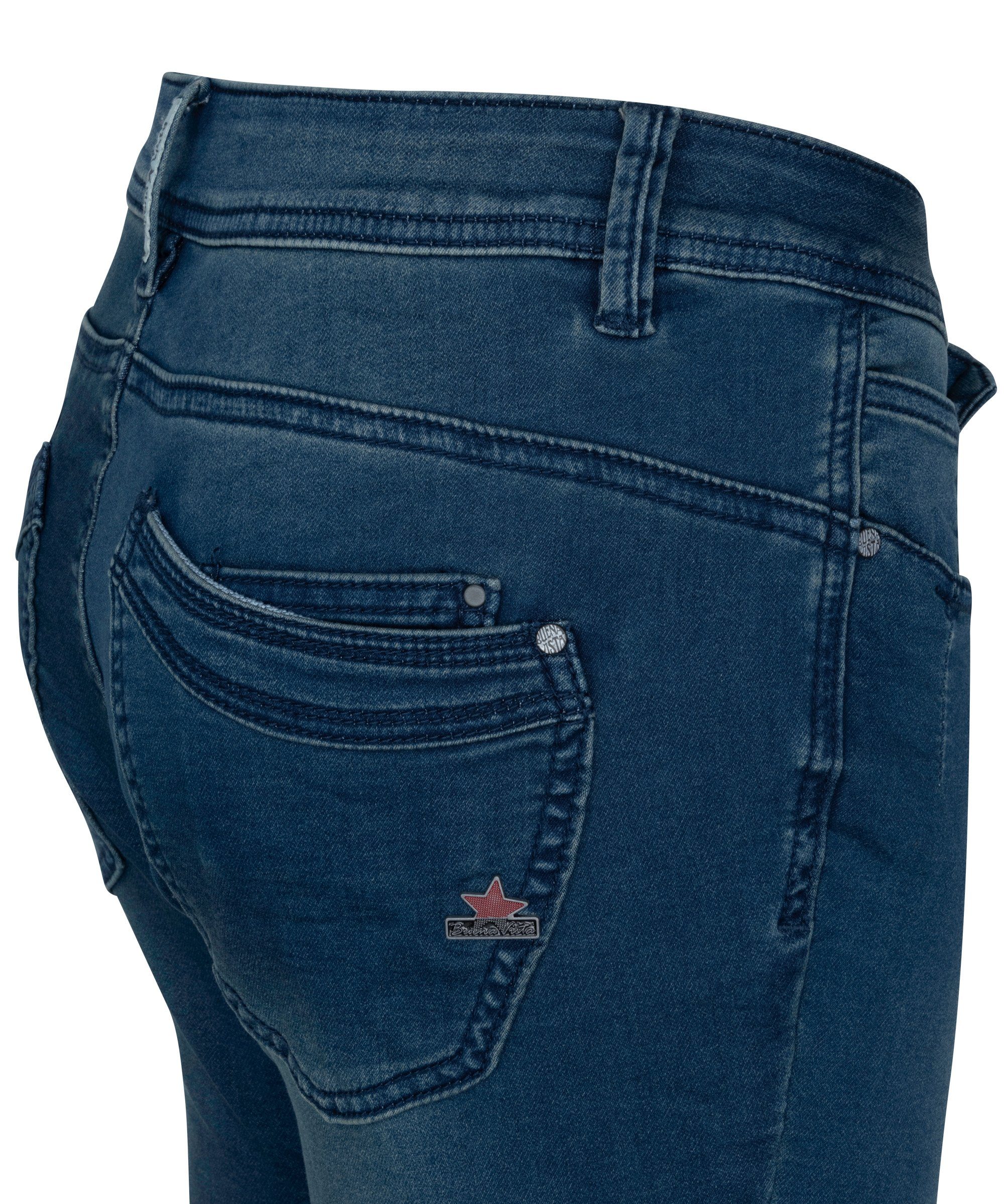 Buena Vista Stretch-Jeans VISTA Sweat middle B5001 Denim BUENA 2307 blue MALIBU SD103.4220 