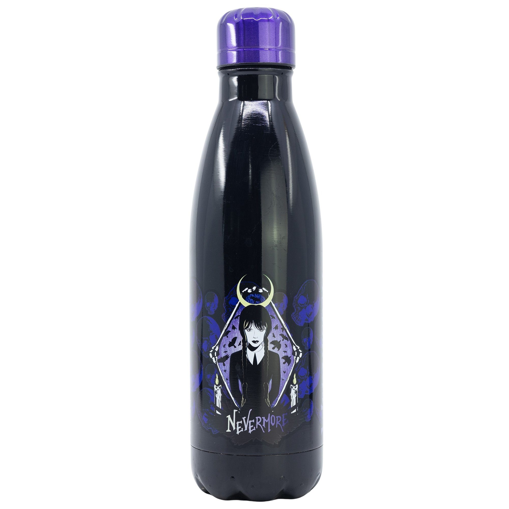 Wednesday Trinkflasche Netflix Wednesday Edelstahl Sportflasche Wasserflasche 780 ml
