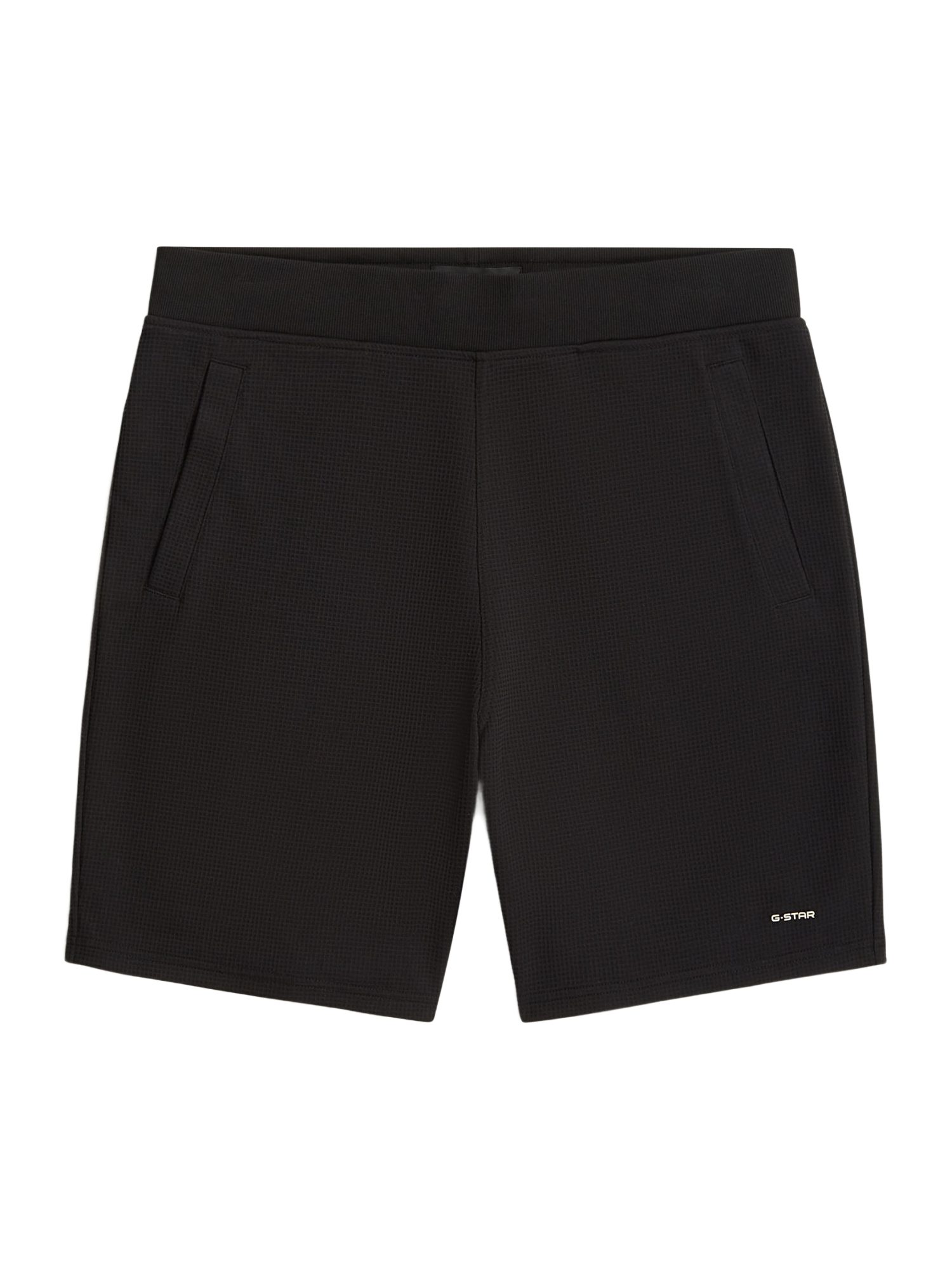 G-Star 3/4-Sweathose schwarz, Casual, Polyester, Strukturiert, Regular Fit, Mittel
