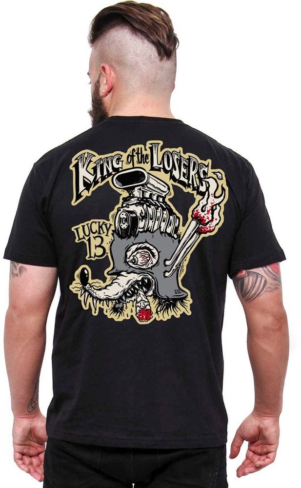 Lucky 13 T-Shirt King Of Losers Tee