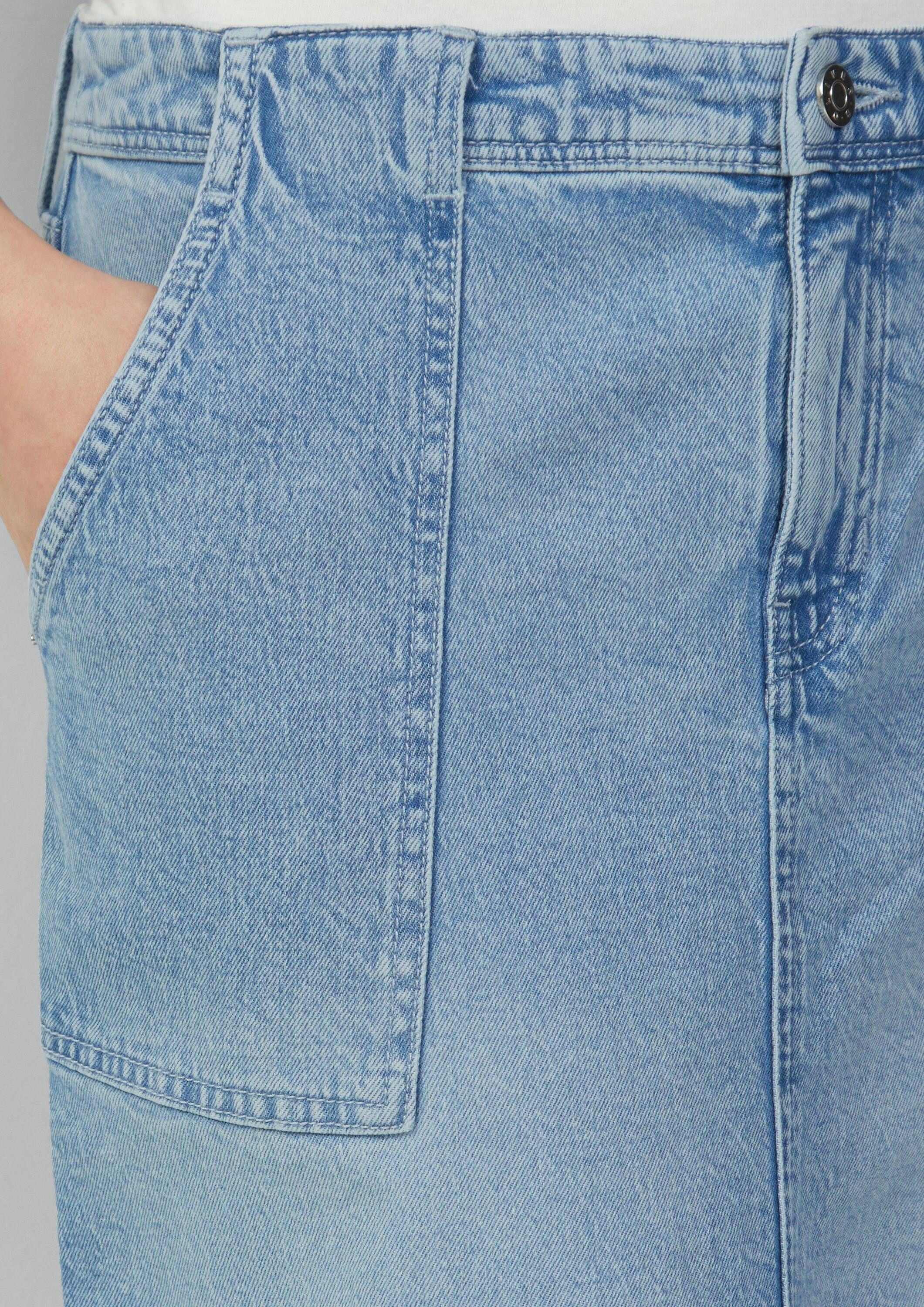s.Oliver Midirock Rock Denim-Midirock mit Schlitz