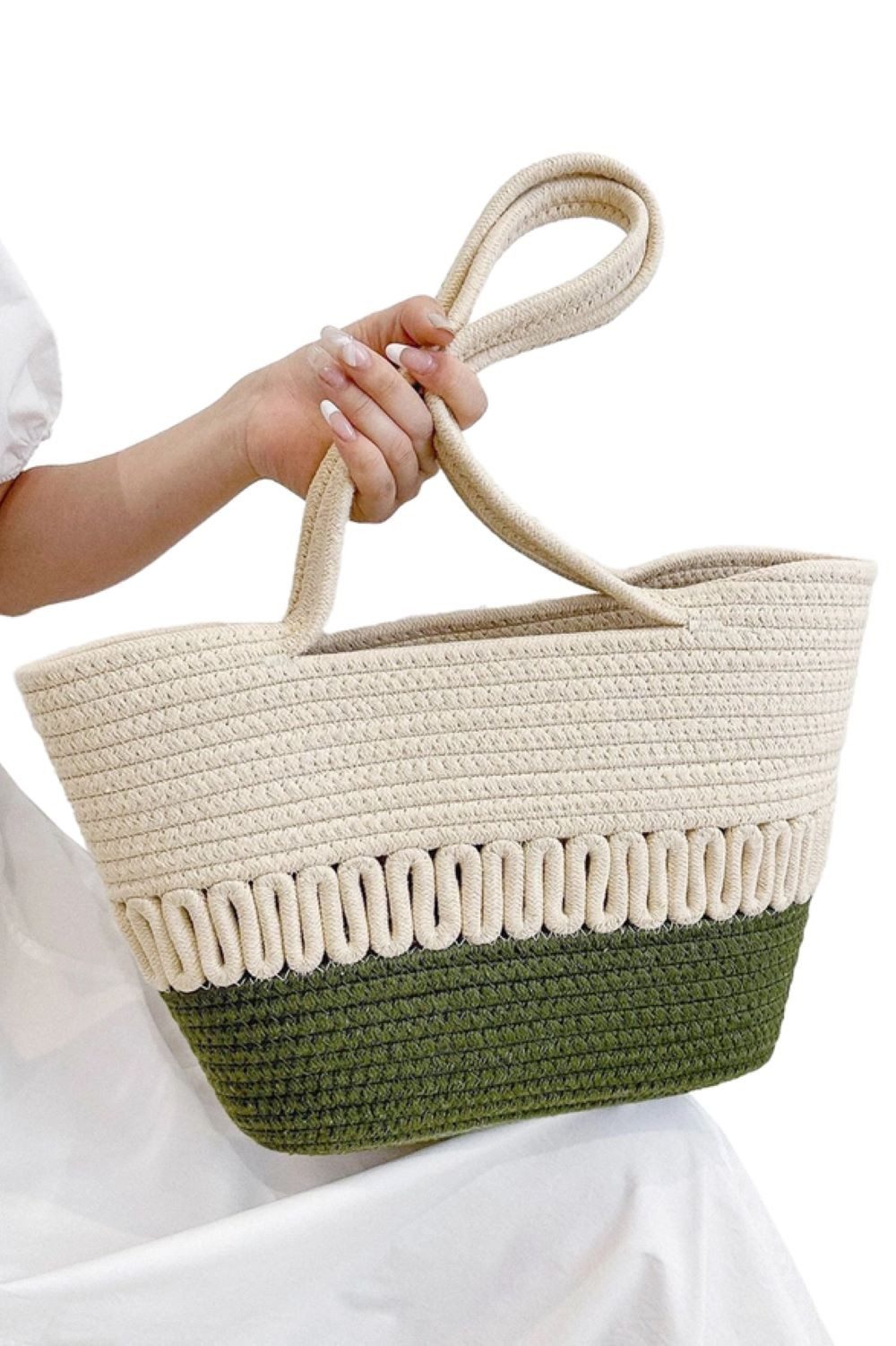 Goodman Design Handtasche Strandtasche mit Doppelgriff – Stilvol und Praktisch, Hochwertiges Material