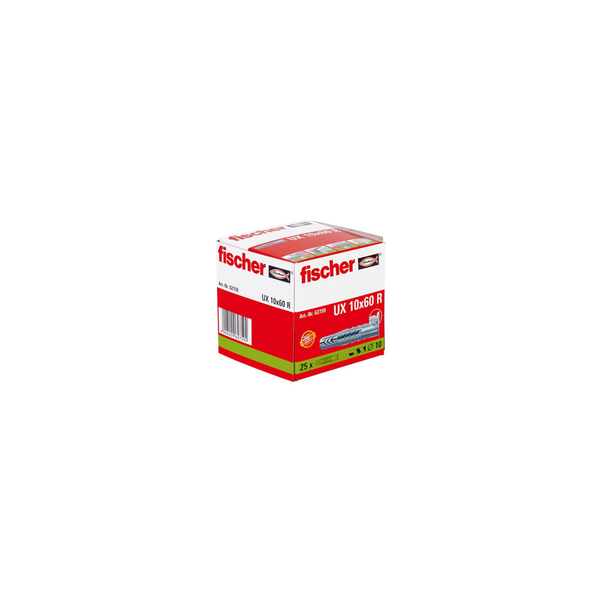 fischer Universaldübel fischer Universaldübel UX 10x60 R 25 Stk