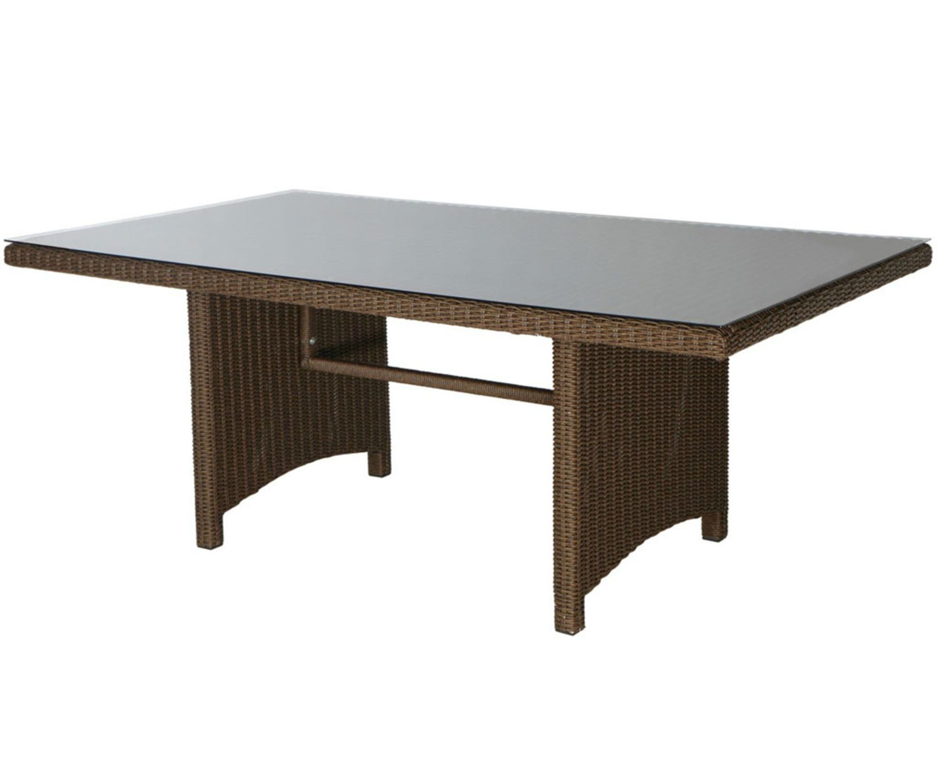Gartentisch Rattantisch Ibiza 150x90cm