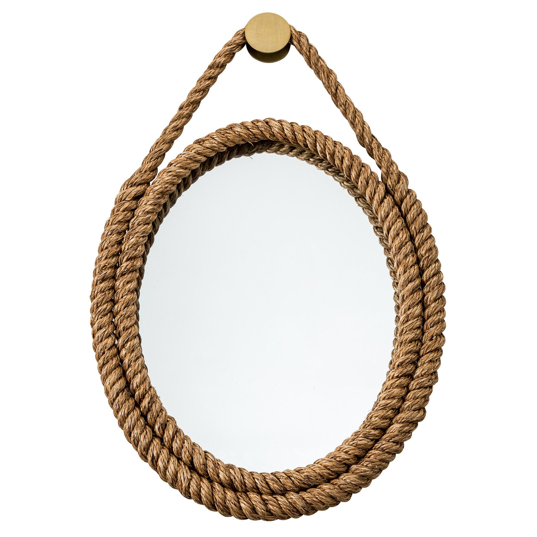 riess-ambiente Wandspiegel SEVEN SEAS 60cm natur (Einzelartikel, 1-St), Woh günstig online kaufen