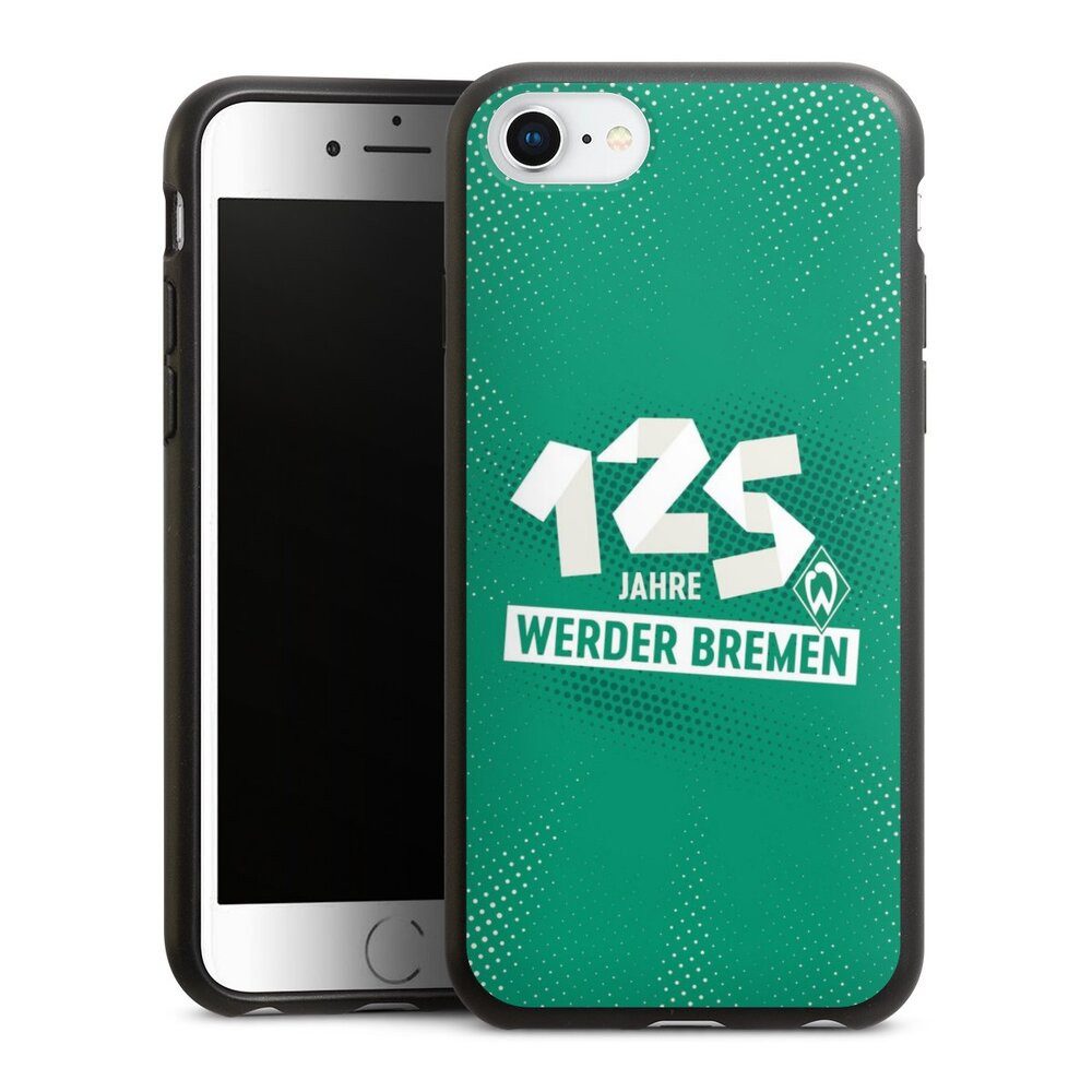 DeinDesign Handyhülle 125 Jahre Werder Bremen Offizielles Lizenzprodukt, Apple iPhone 7 Organic Case Bio Hülle Nachhaltige Handyhülle