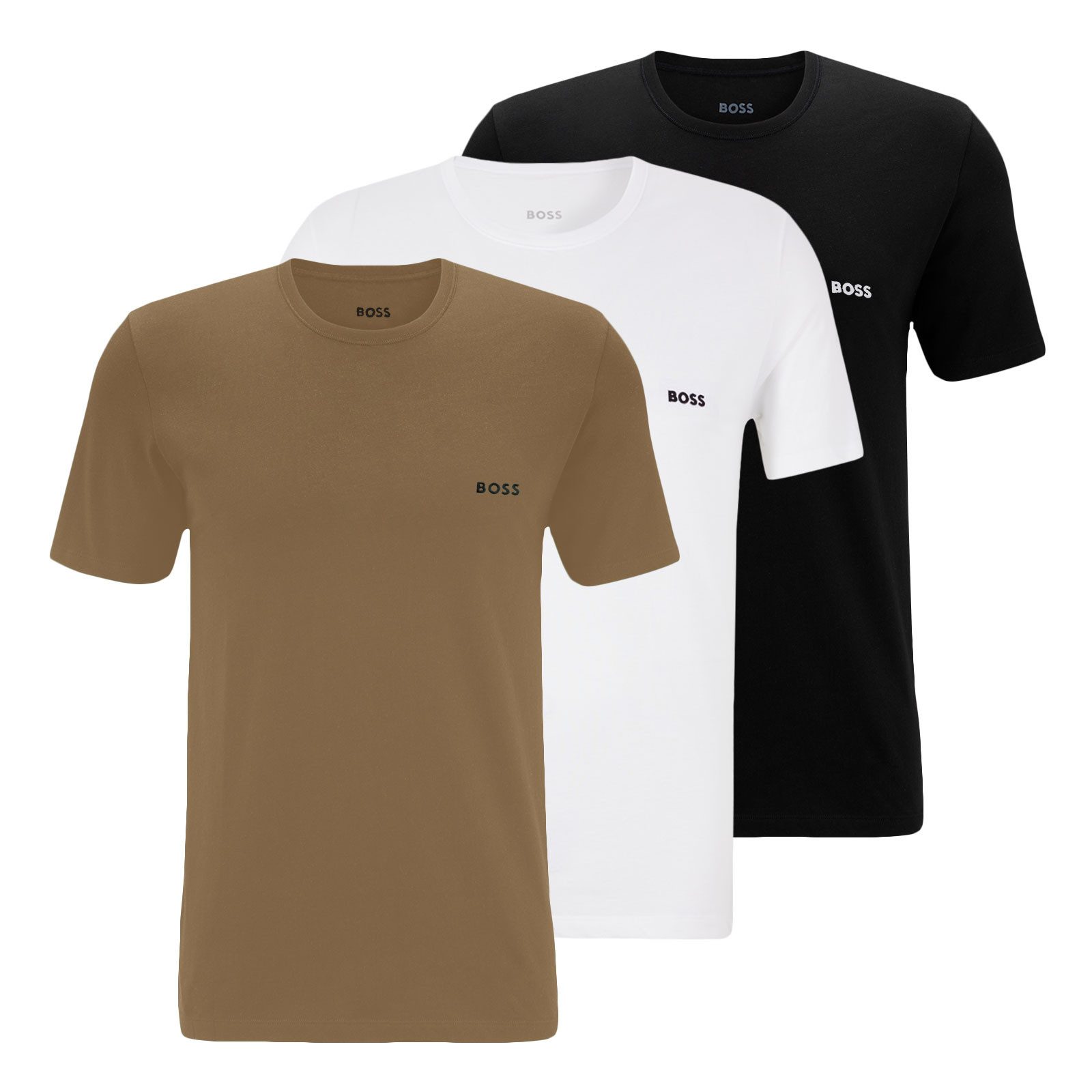 BOSS Unterziehshirt Classic T-Shirt (3-St) mit günstig online kaufen