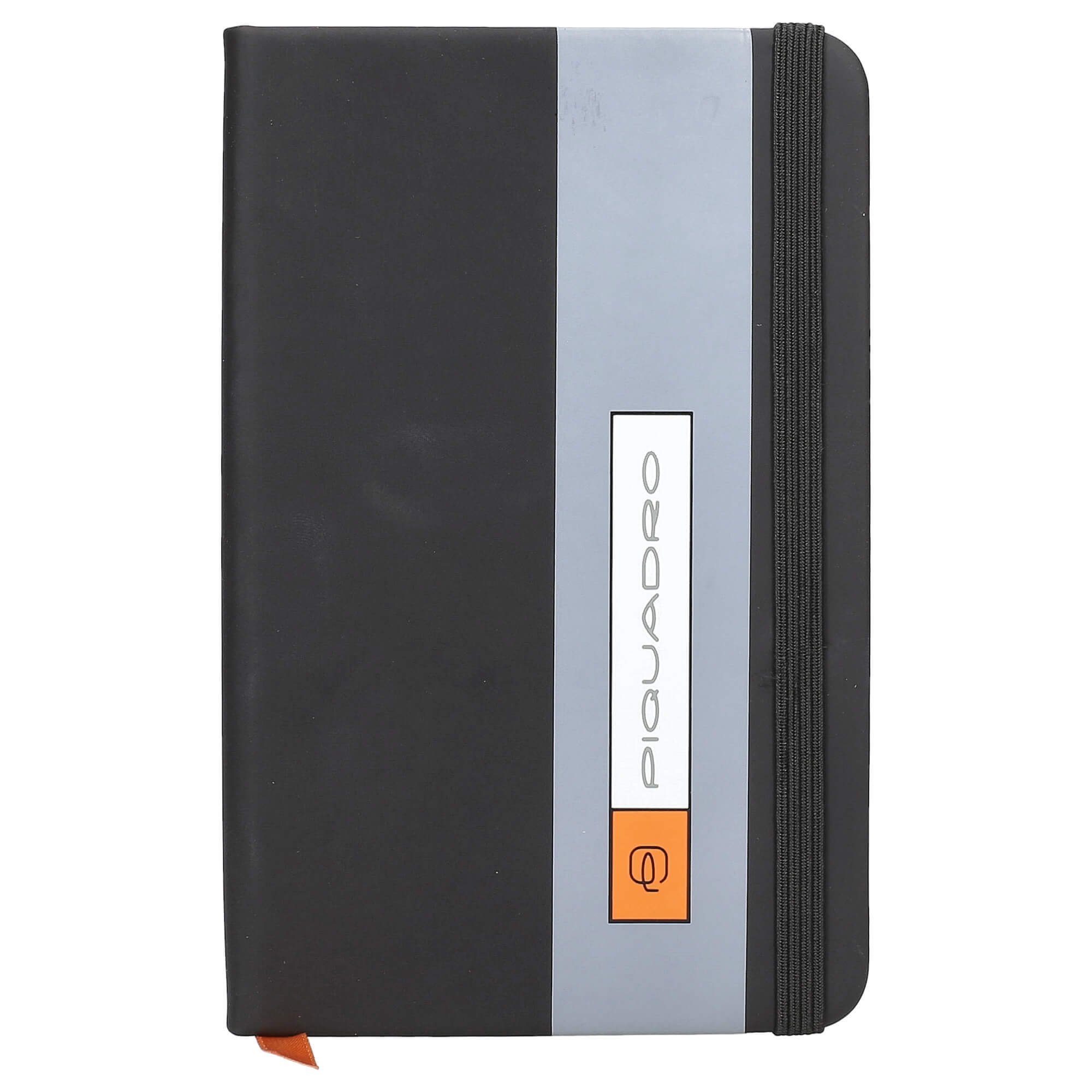 Piquadro Schreibmappe - Notizbuch liniert DIN A6 (1-St) black