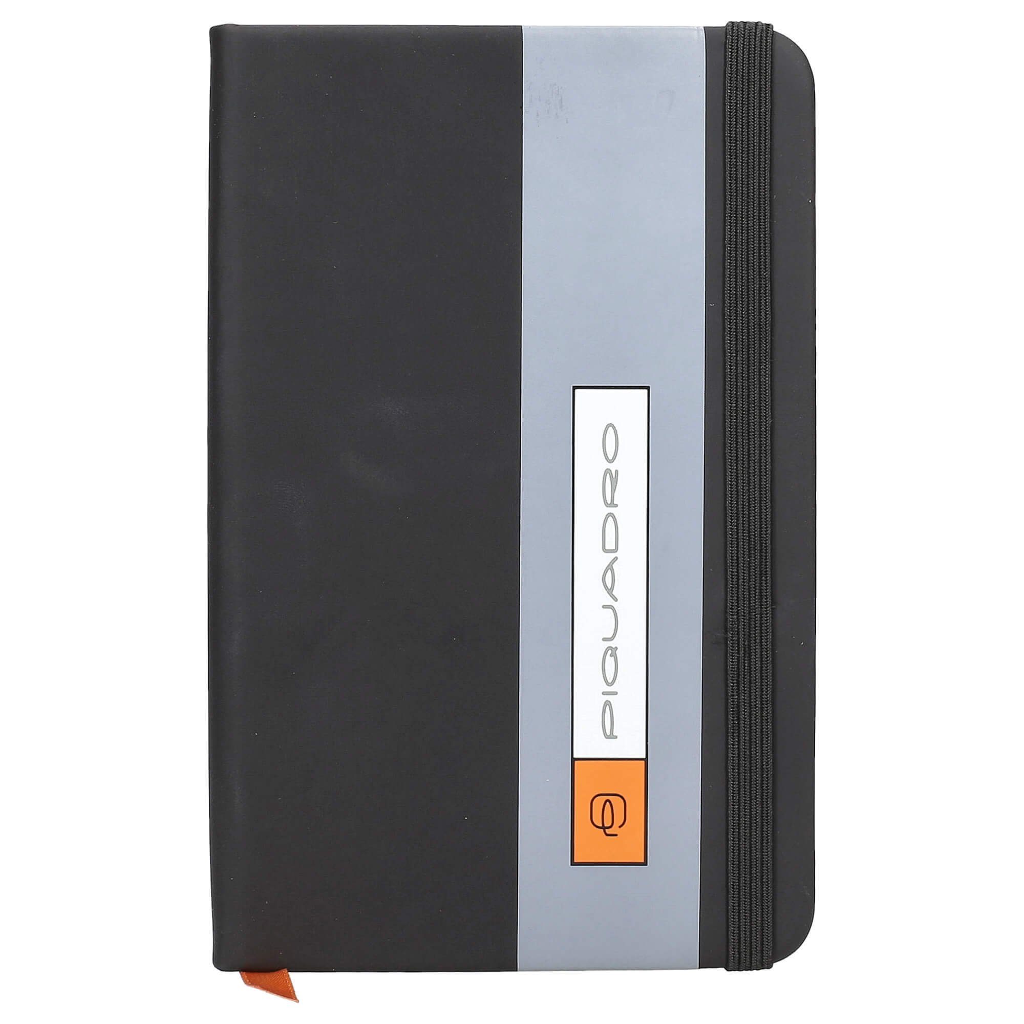 Schreibmappe DIN Notizbuch liniert black (1-St) - Piquadro A6