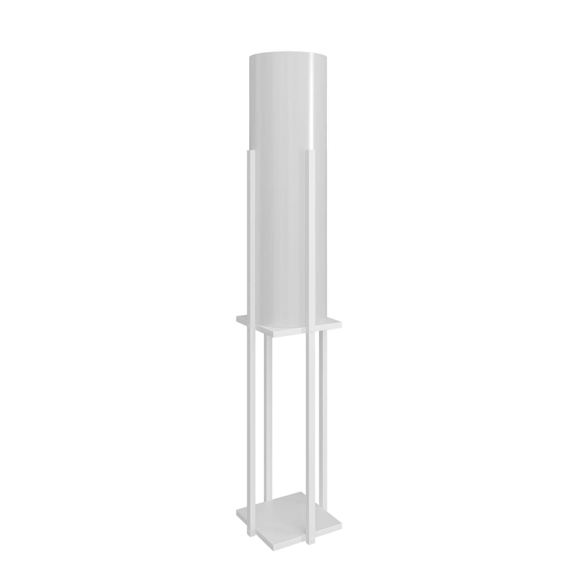 Opviq Stehlampe Weiß, 21 x Partikettskörper Dor FLH, 21 cm