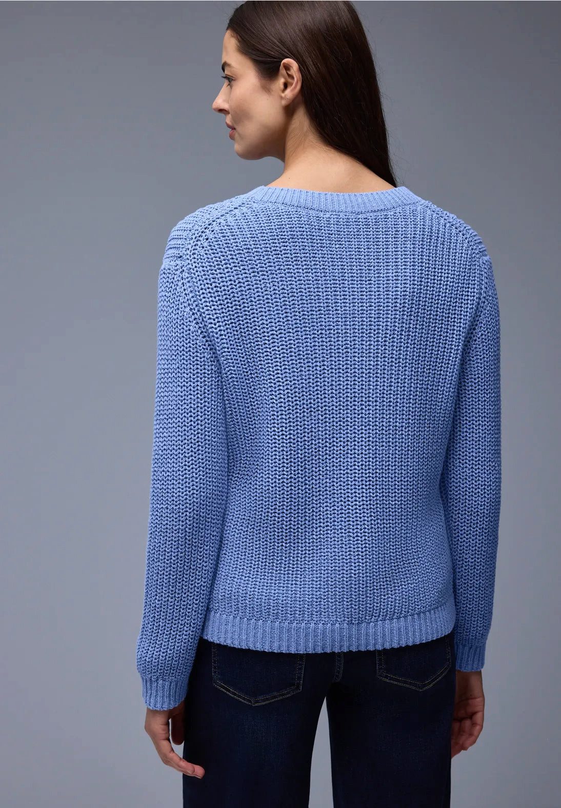 STREET ONE Strickpullover Grobstrickpullover (1-tlg) günstig online kaufen