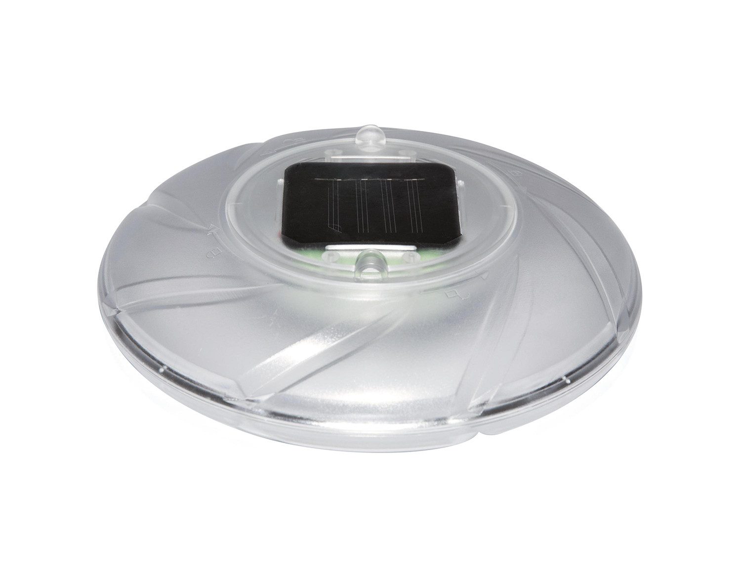 Bestway Pool-Lampe Flowclear™ schwimmende Solar-LED-Poolleuchte, Ø 18 cm, LED fest integriert, Farbwechsler