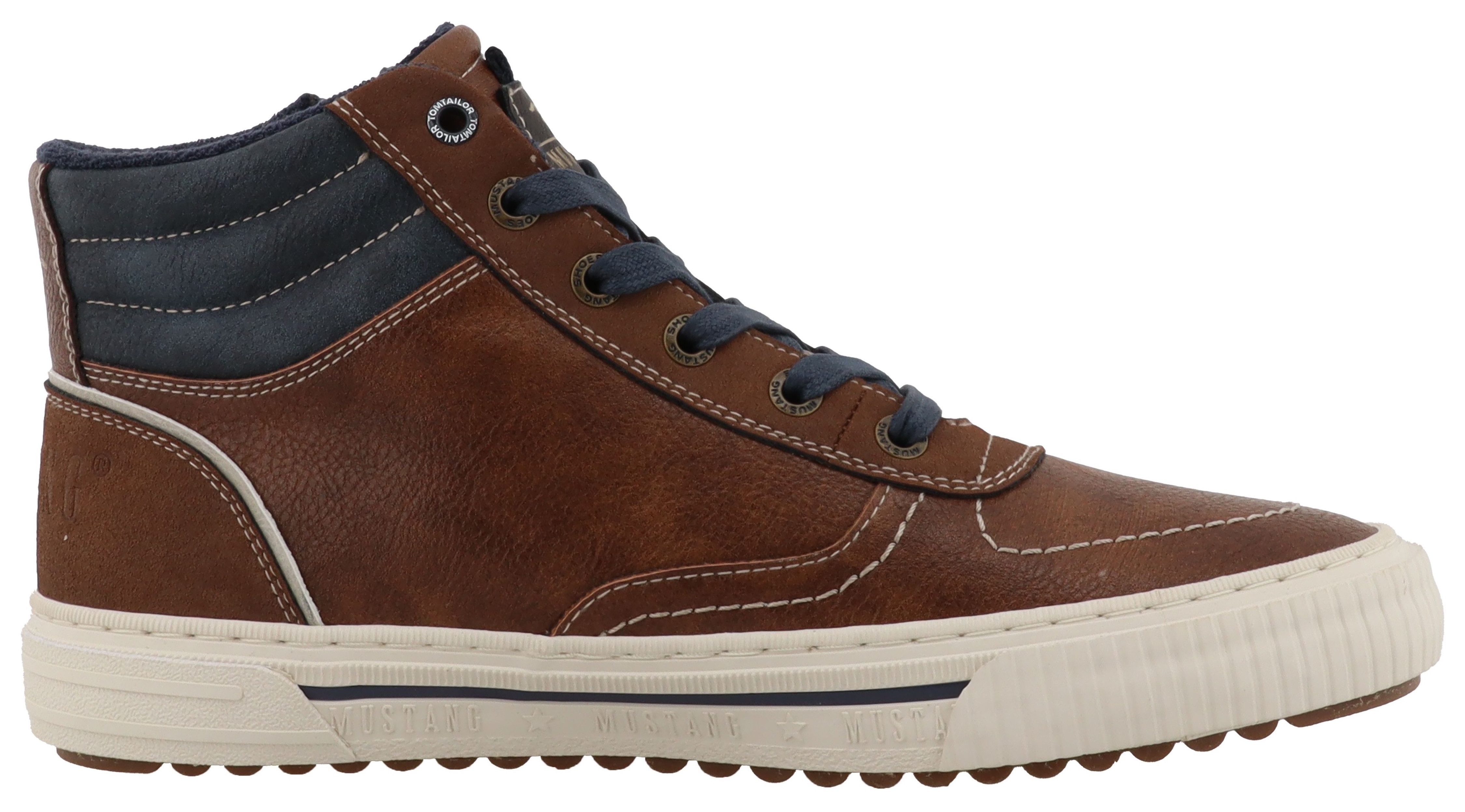 Mustang Shoes Masha Sneaker High Top Sneaker, Schnürboots mit Reißverschluss – Bild 5 von 5