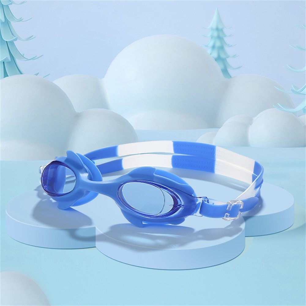 Rouemi Schwimmbrille Augenschutz Schwimmbrille, Jugend-Strand-Pool-Schutzbrille Blau Tauchen