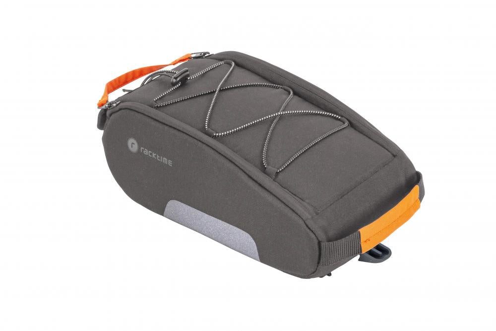 racktime Fahrradtasche racktime Yoshi 1 Gepäckträgertasche 5 - 5L anthrazit - kompakte Fahrra
