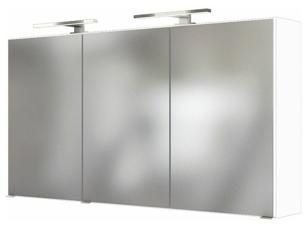 HELD MÖBEL Spiegelschrank Baabe 120 cm weiß