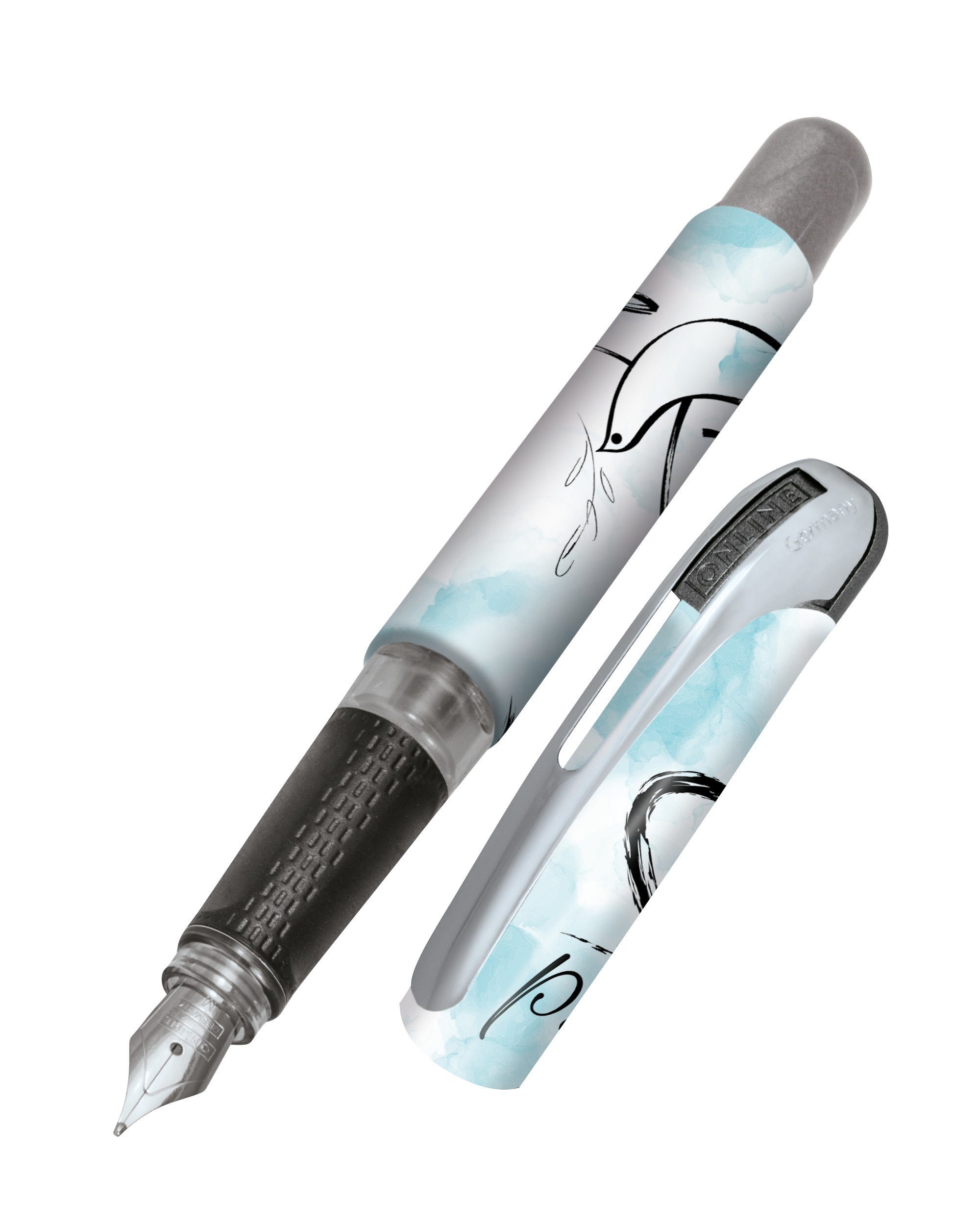 Online Pen Füller College Füllhalter, ergonomisch, ideal für die Schule, hergestellt in Deutschland Freedom
