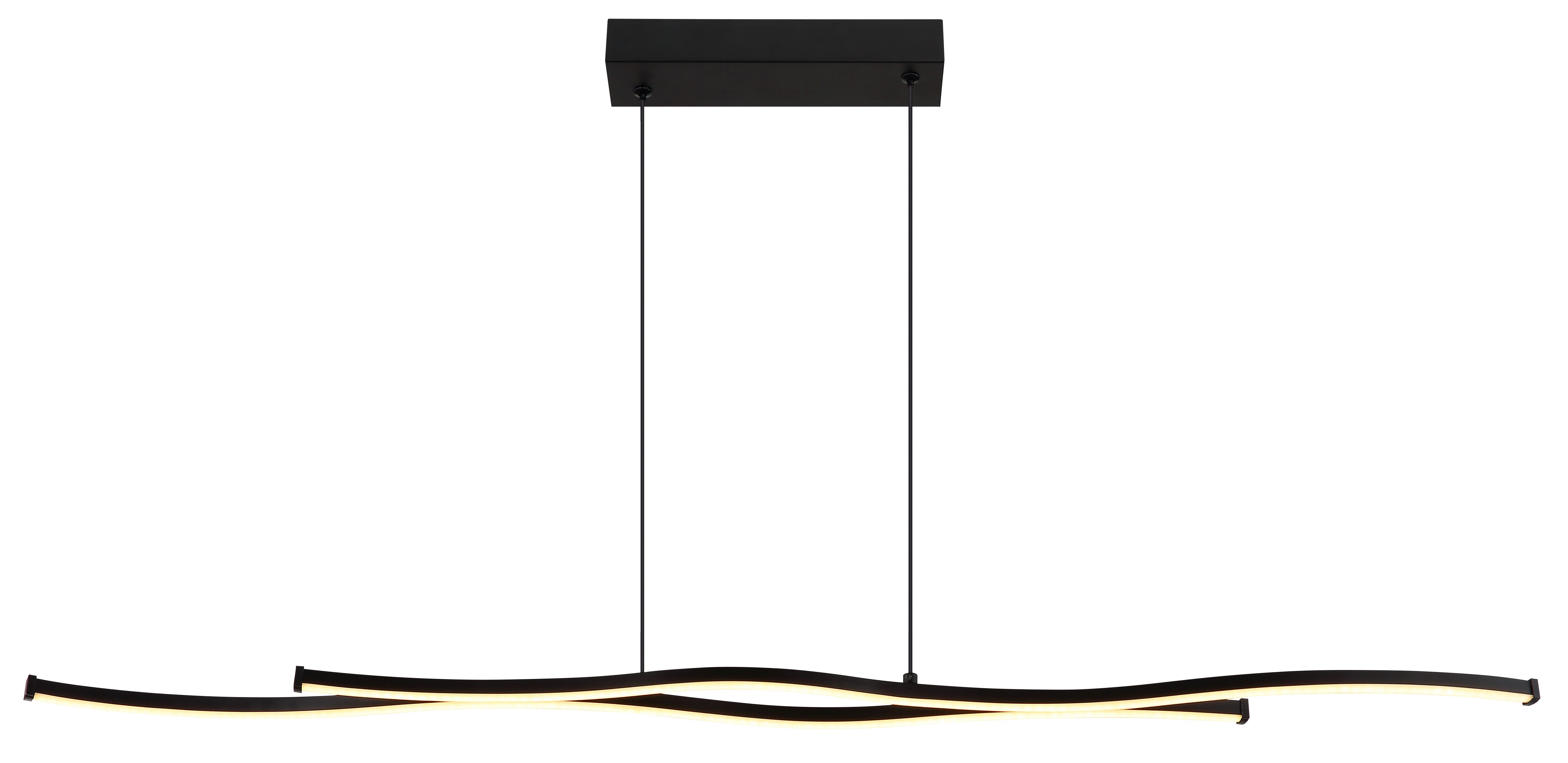 GLOBO LIGHTING LED Pendelleuchte BOYD, LED fest integriert, Warmweiß, Hängelampe/Hängeleuchte/Wohnzimmer/Esstisch/elegant