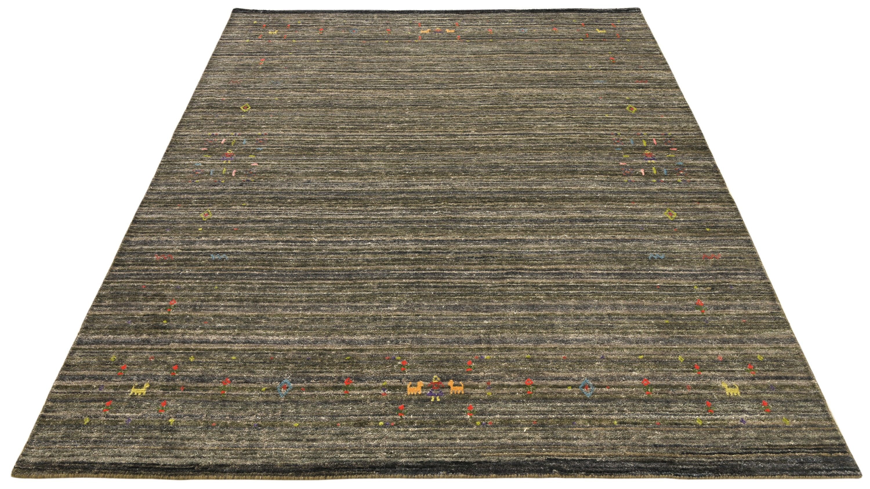 Carpet Avenue Teppich Gabbeh loom Mara 245x180, Rechteck, Höhe: 14 mm