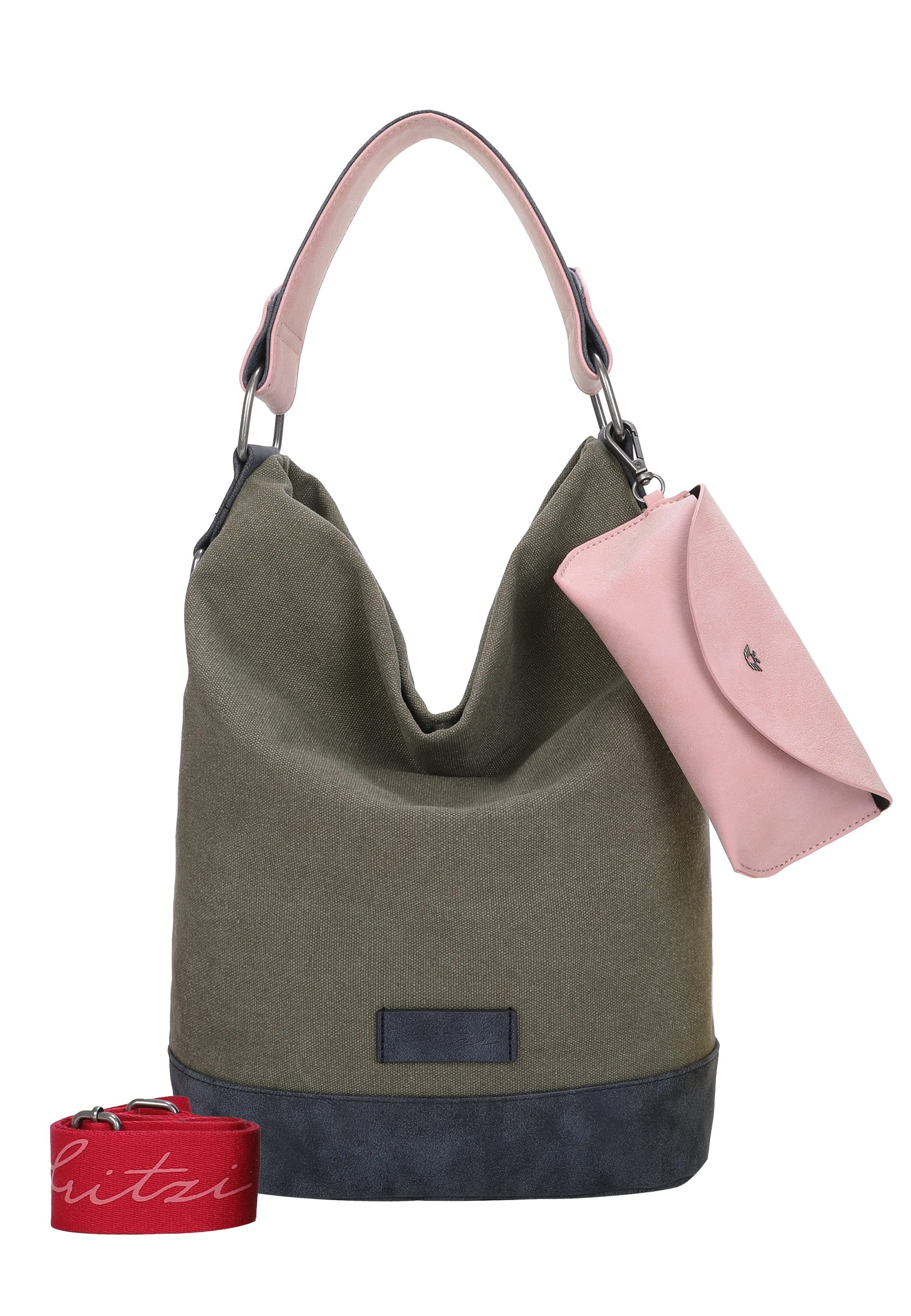 Fritzi aus Preußen Schultertasche Izzy07 Olga, aus veganen und recycelten Materialien