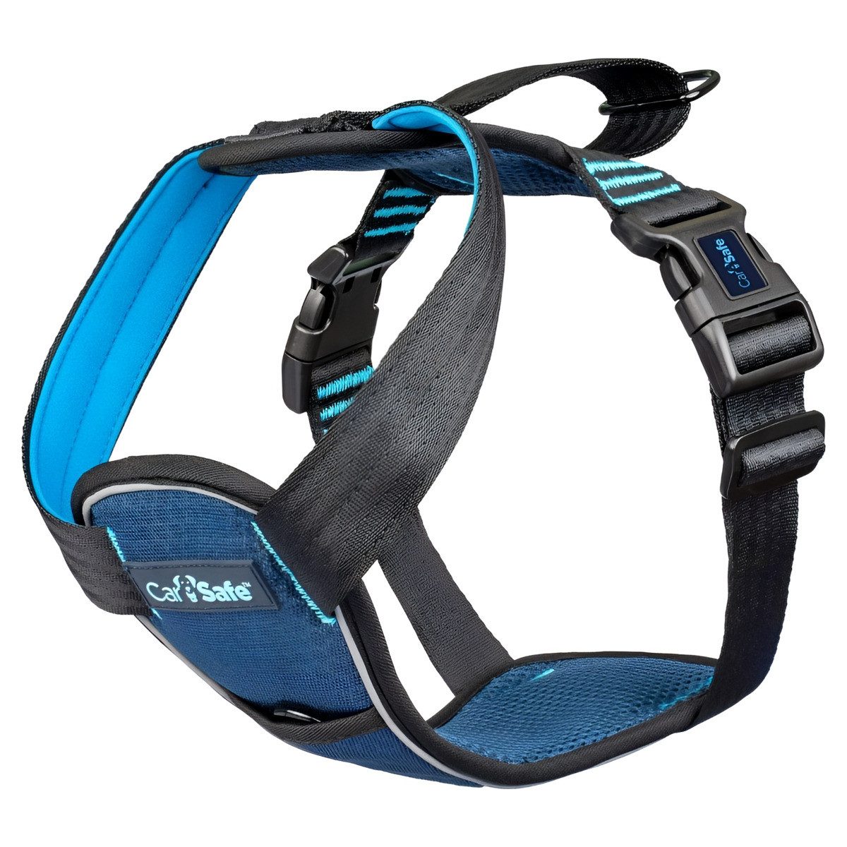 Hunde-Geschirr CarSafe Crash Tested Hundegeschirr blau