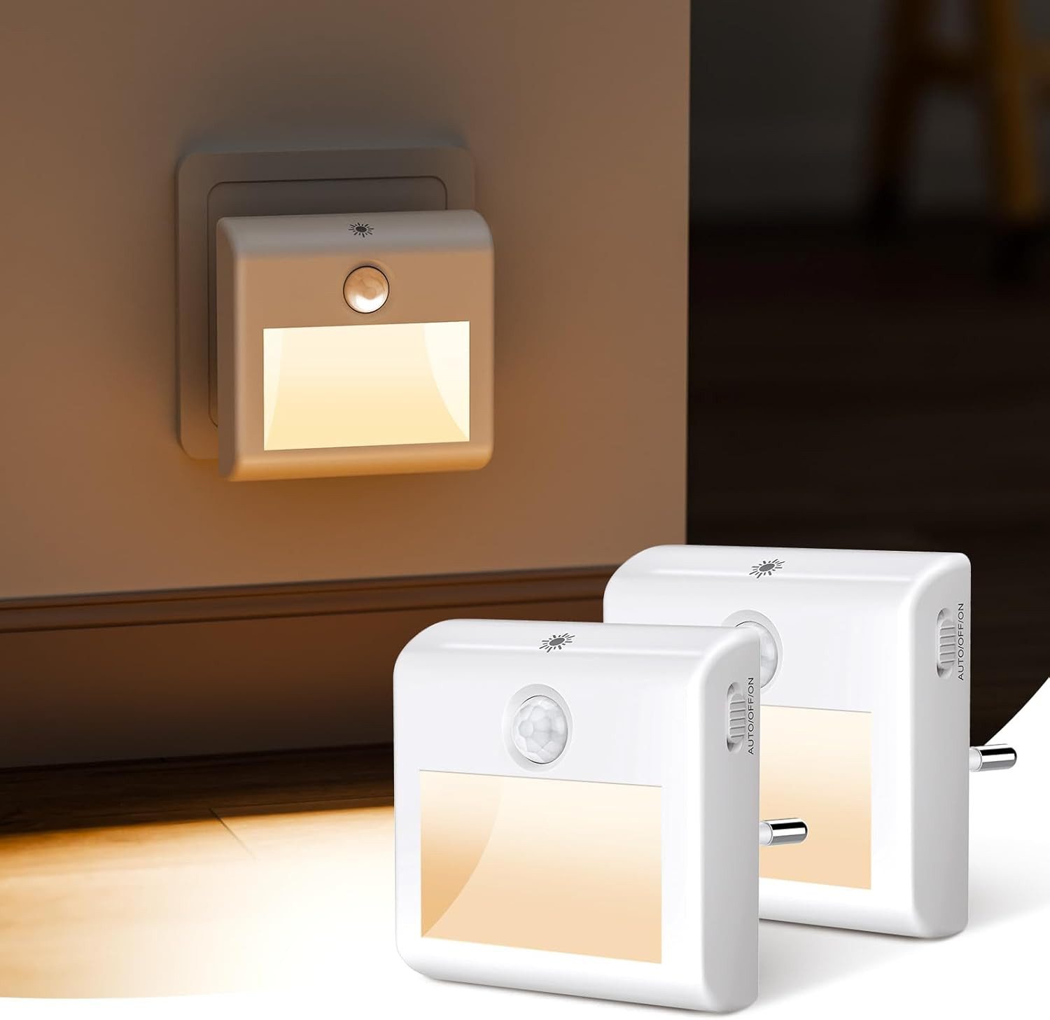 FELIXLEO LED Nachttischlampe Stufenloses Dimmen von 15 bis 100 Prozent für jede Gelegenheit