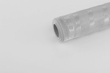 SCHELLENBERG Fliegengitter-Gewebe aus Aluminium, Insektenschutz Rolle zum selbst zuschneiden, 100 x 250 cm, 58100