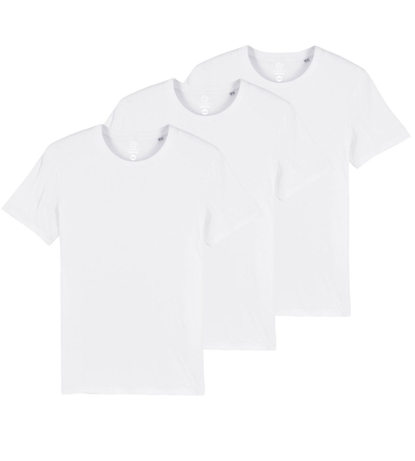 Gradnetz T-Shirt basic unisex (Spar-Set, 3er-Pack) günstig online kaufen