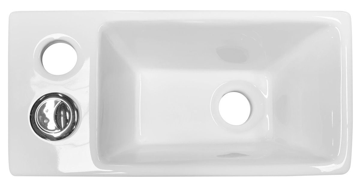 Aqualine Sanitär-Installationsset HYGIE Waschbecken, Aqualine-NDPB104-3