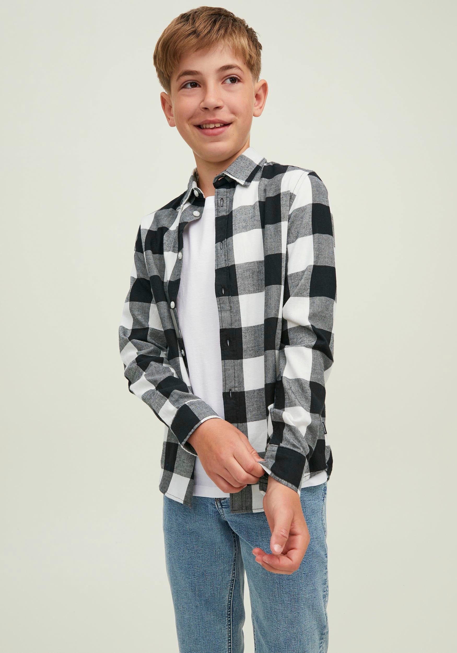 Jack & Jones Junior Flanellhemd