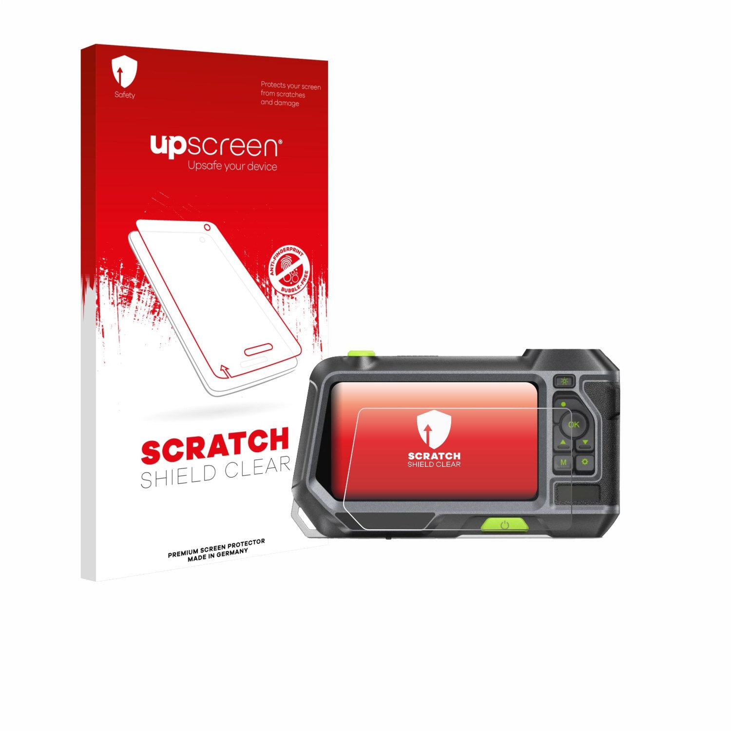 upscreen Displayschutzfolie Schutzfolie für Teslong NTS500, Displayschutz Schutz Folie Klar Transparent