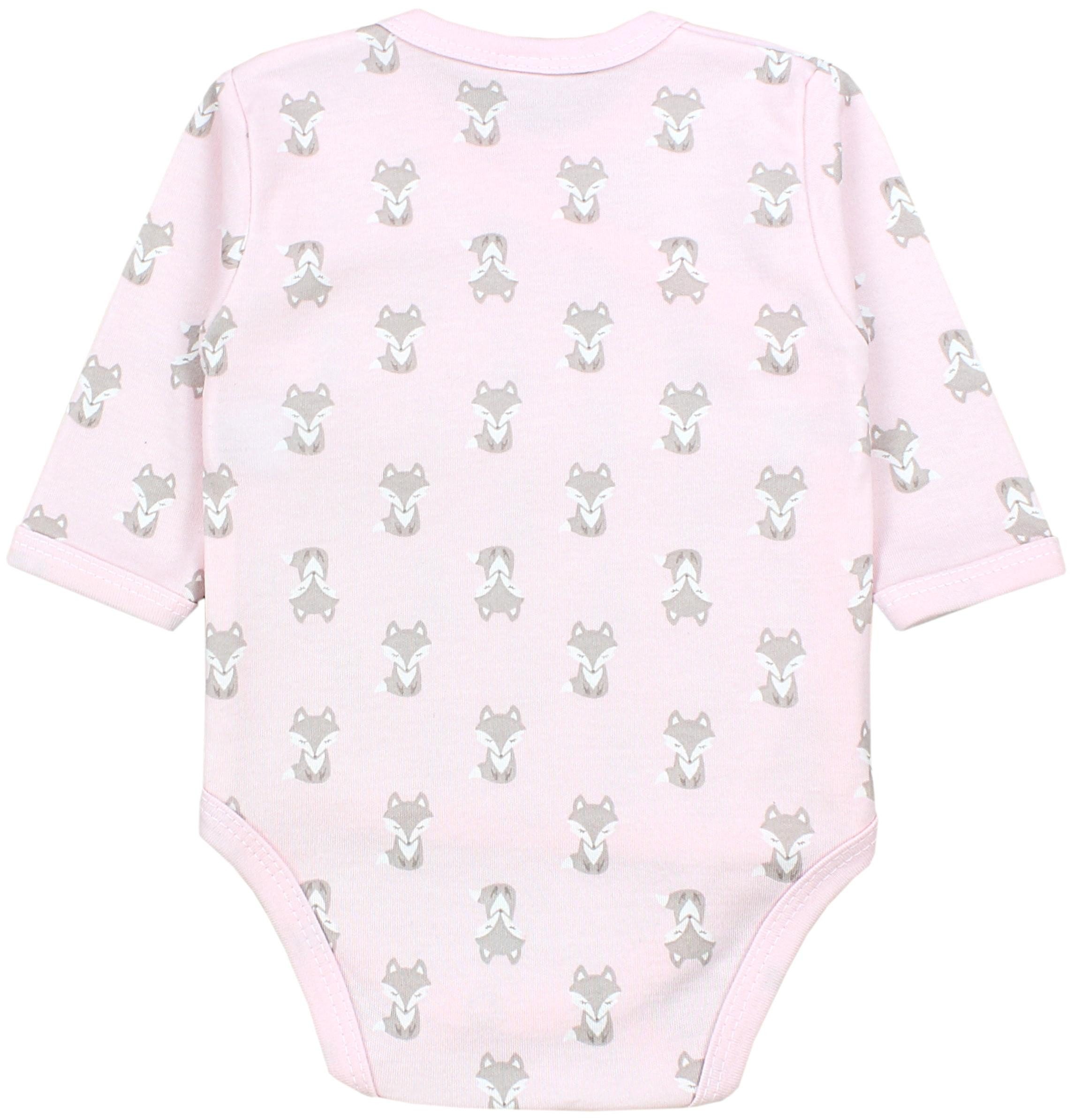 TupTam Langarmwickelbody TupTam Baby Unisex Langarm Wickelbody im 5er Set