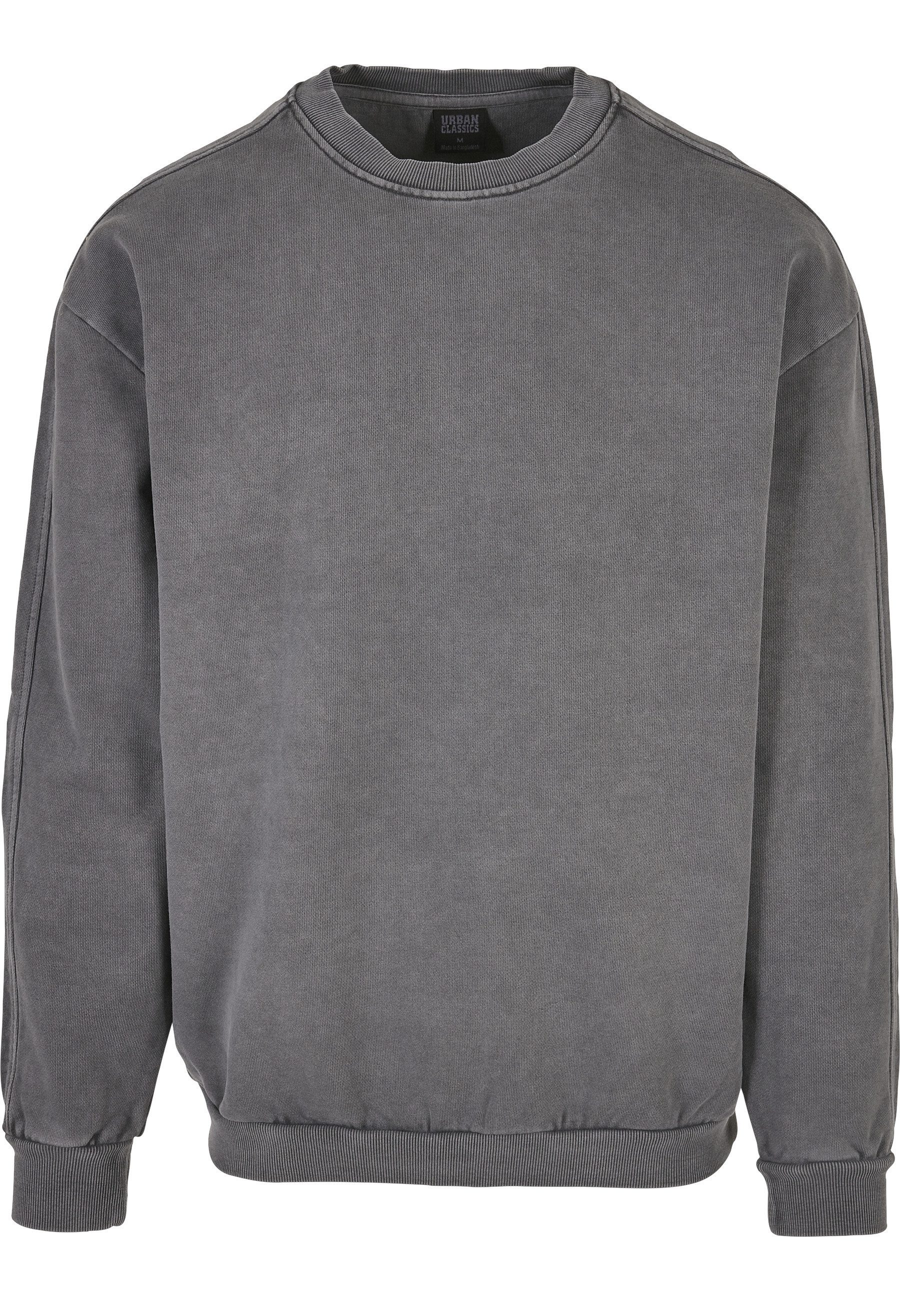 URBAN CLASSICS Sweater Urban Classics Herren Heavy Terry Garment Dye Crew (1-tlg)