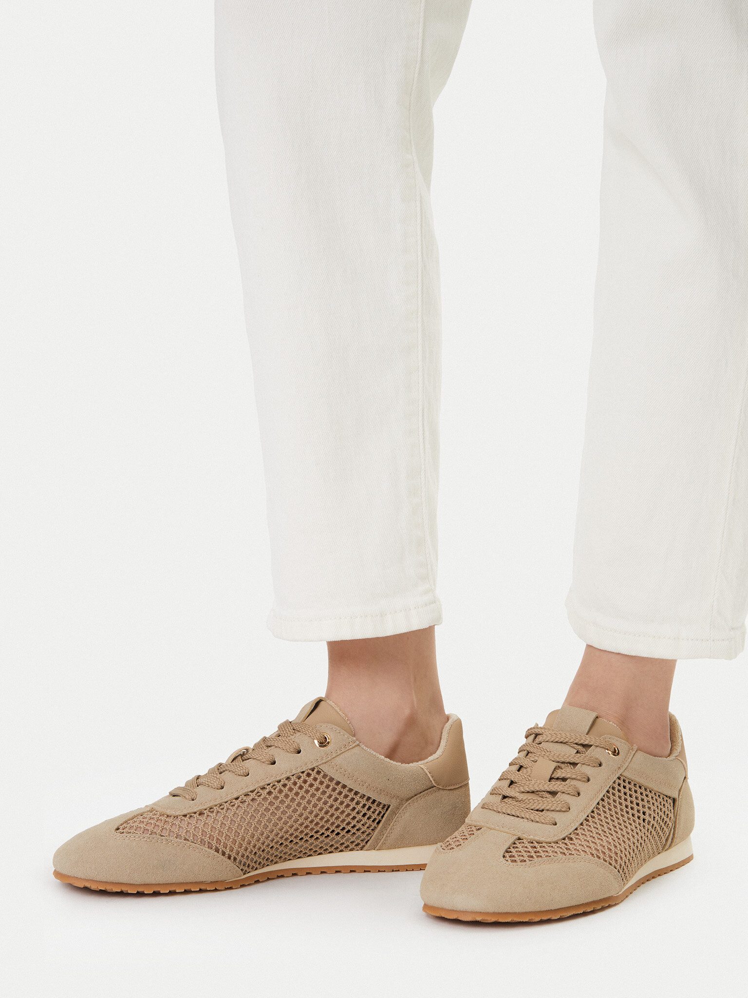 Jenny Jenny Damen-Sneakers Beige JENNY-CEO HY58158-1 Beige Sneaker