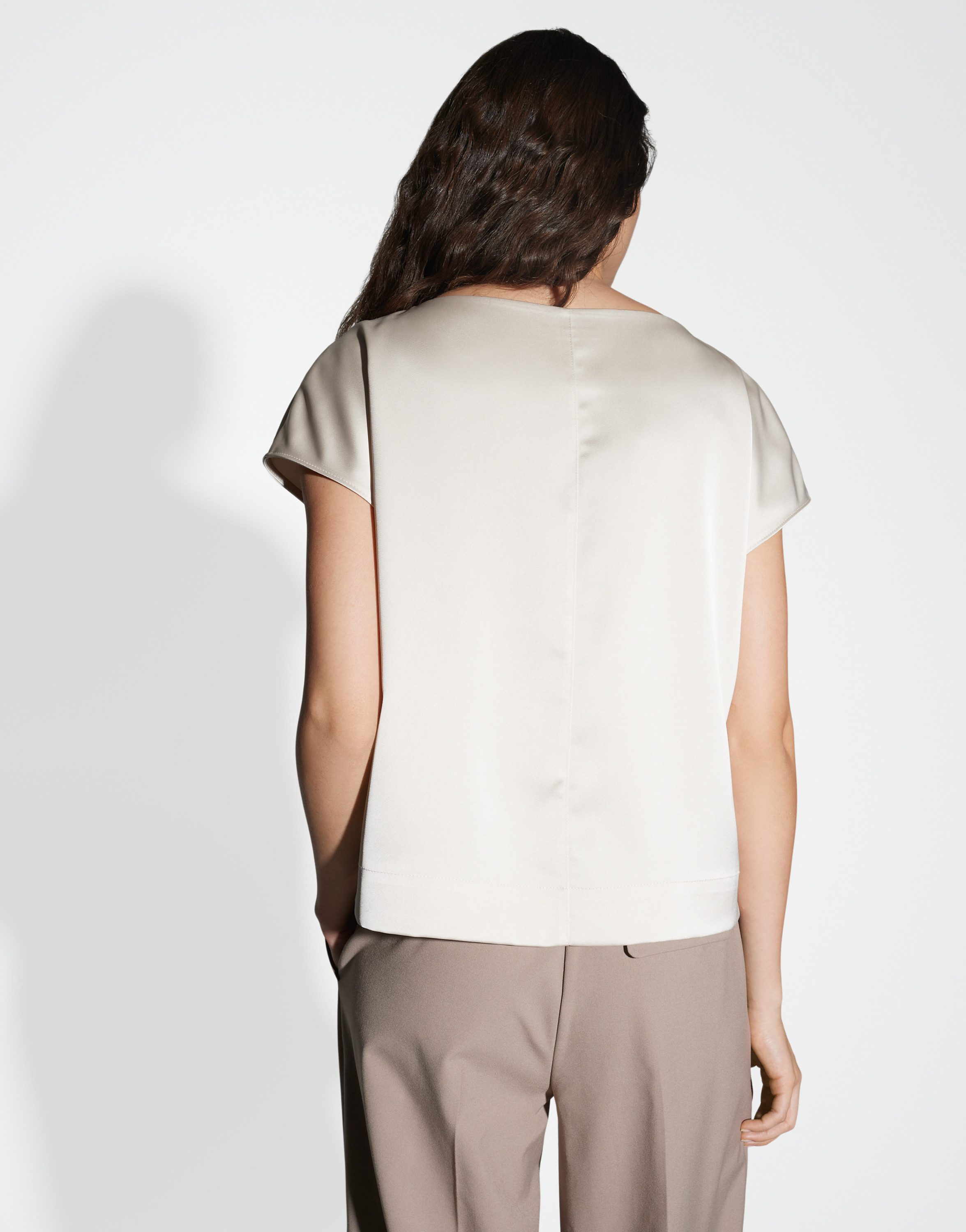 OPUS Satinbluse FESTIVA Regular aus glänzendem Satin günstig online kaufen