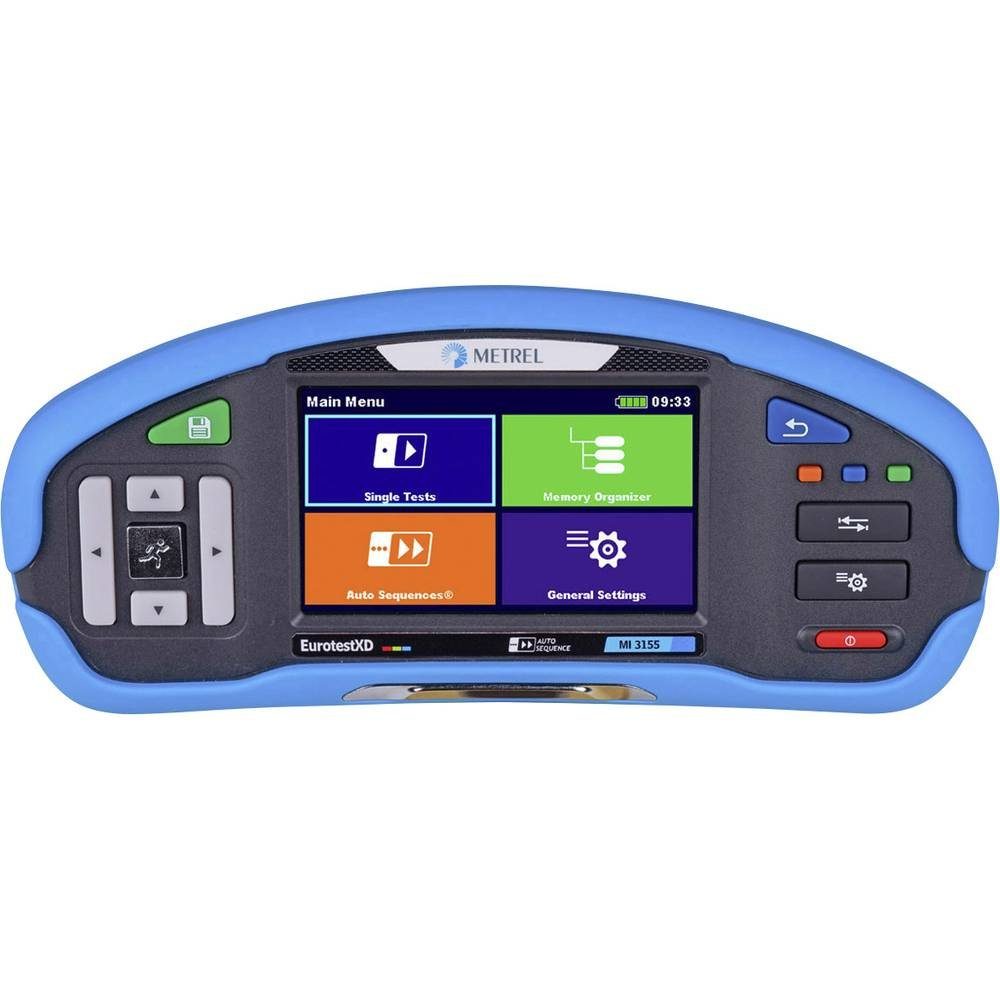 Metrel Multimeter Installationstester 20992697, Touchscreen