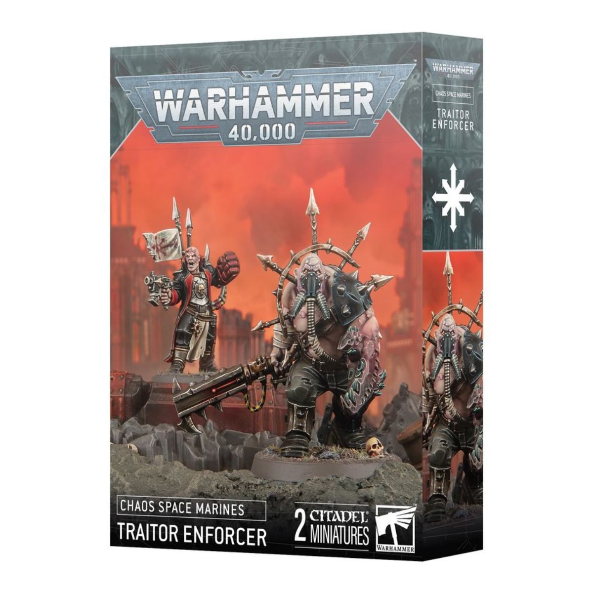 Games Workshop Spielfigur Warhammer 40.000 Chaos Space Marines Traitor Enfo günstig online kaufen