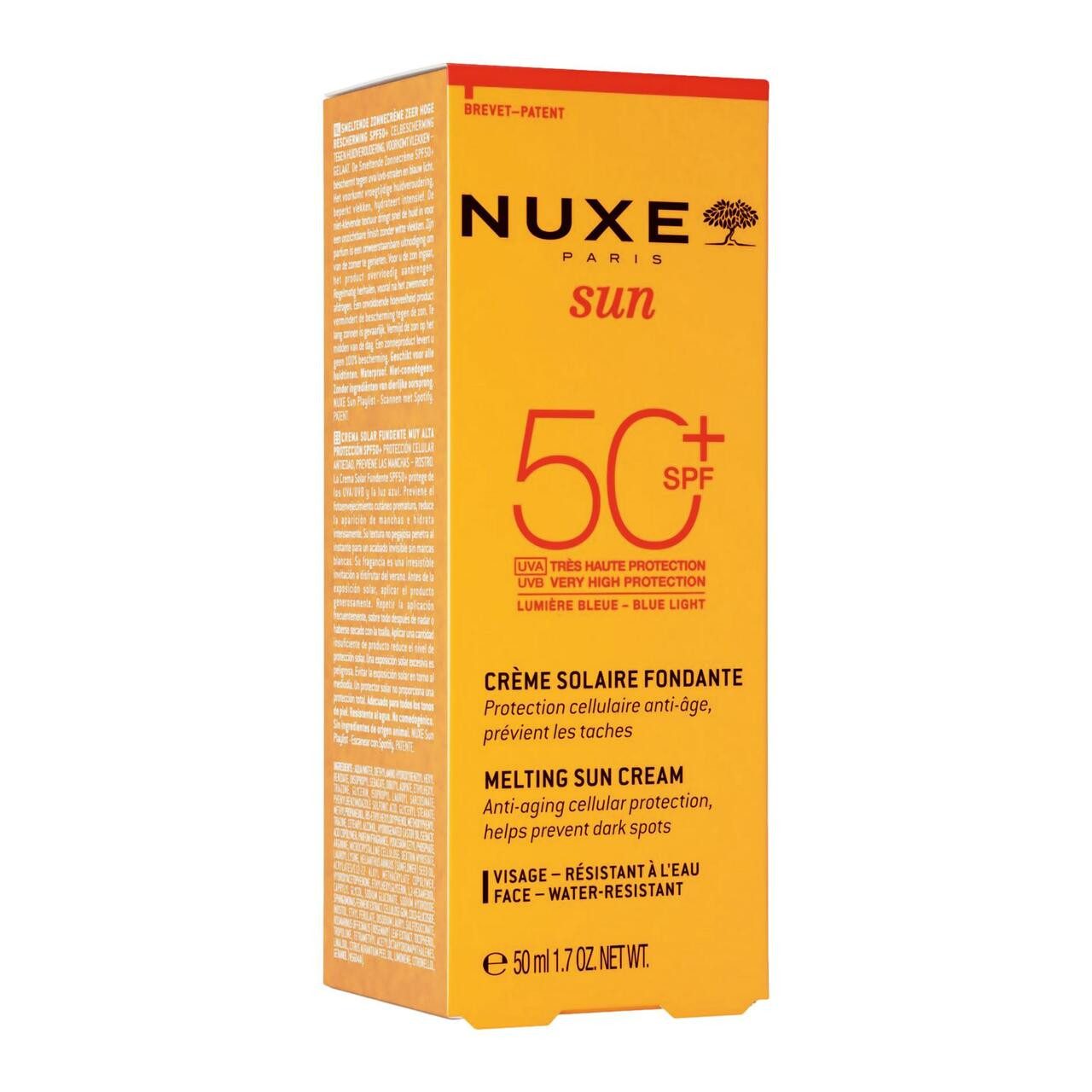 Nuxe Sonnenschutzcreme Sun Crème Solaire Fondante SPF 50, für Alle Hauttypen