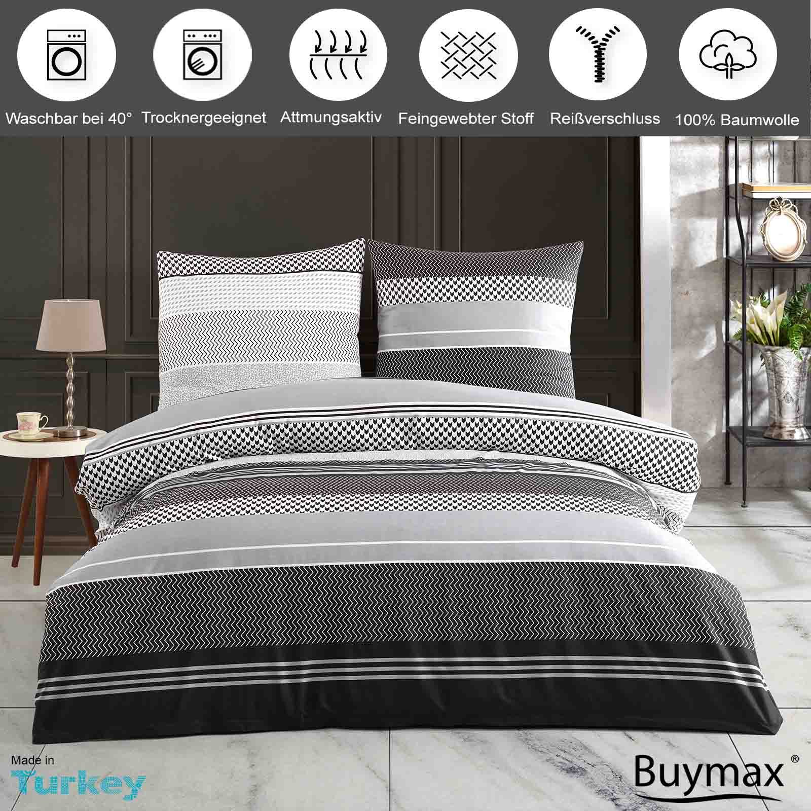 Buymax Bettwäsche Zigo Bettbezug-Set, Renforce: 100% günstig online kaufen