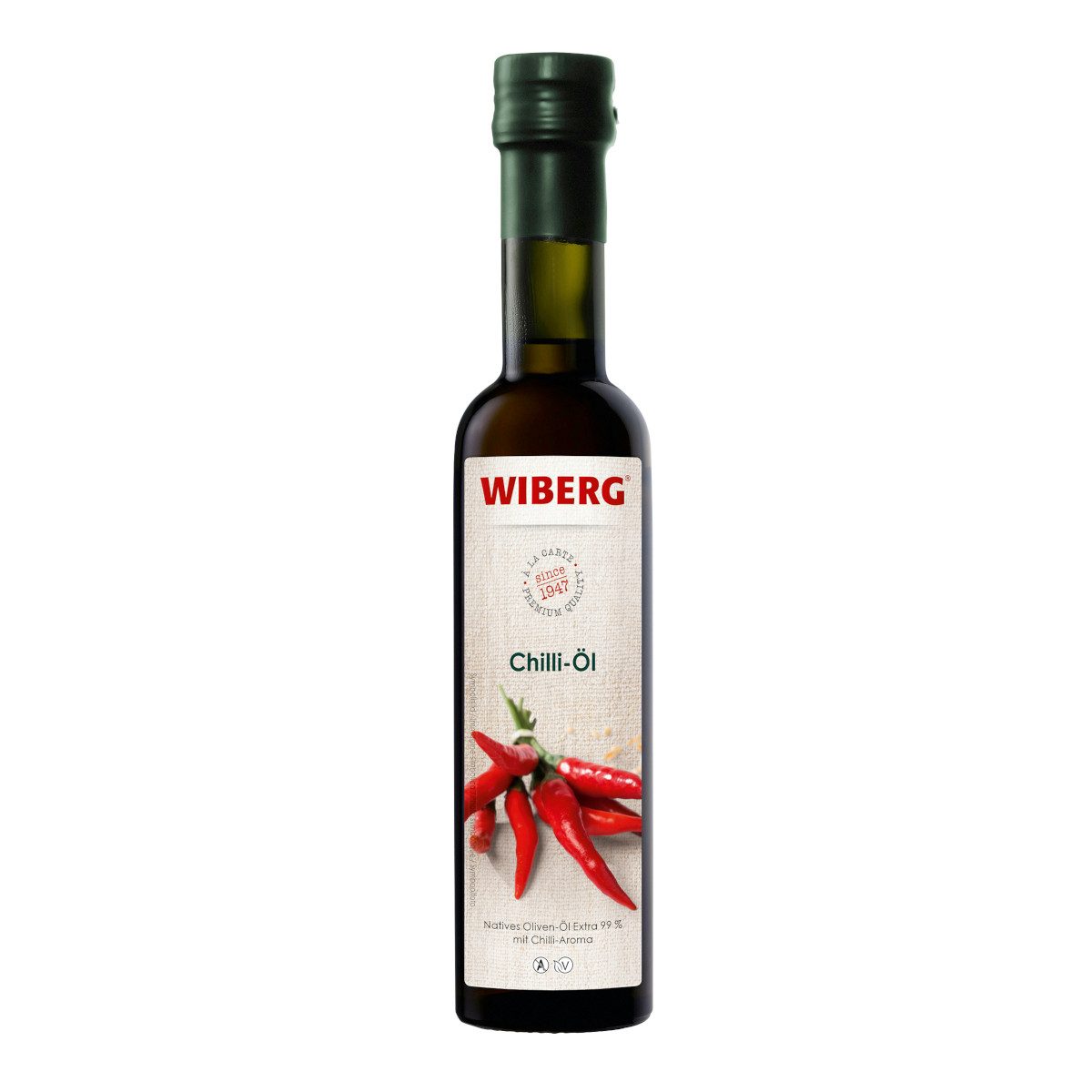 WIBERG Speiseöl, Wiberg Chili Öl mit extra und intensivem Chili Aroma Flasche 250ml