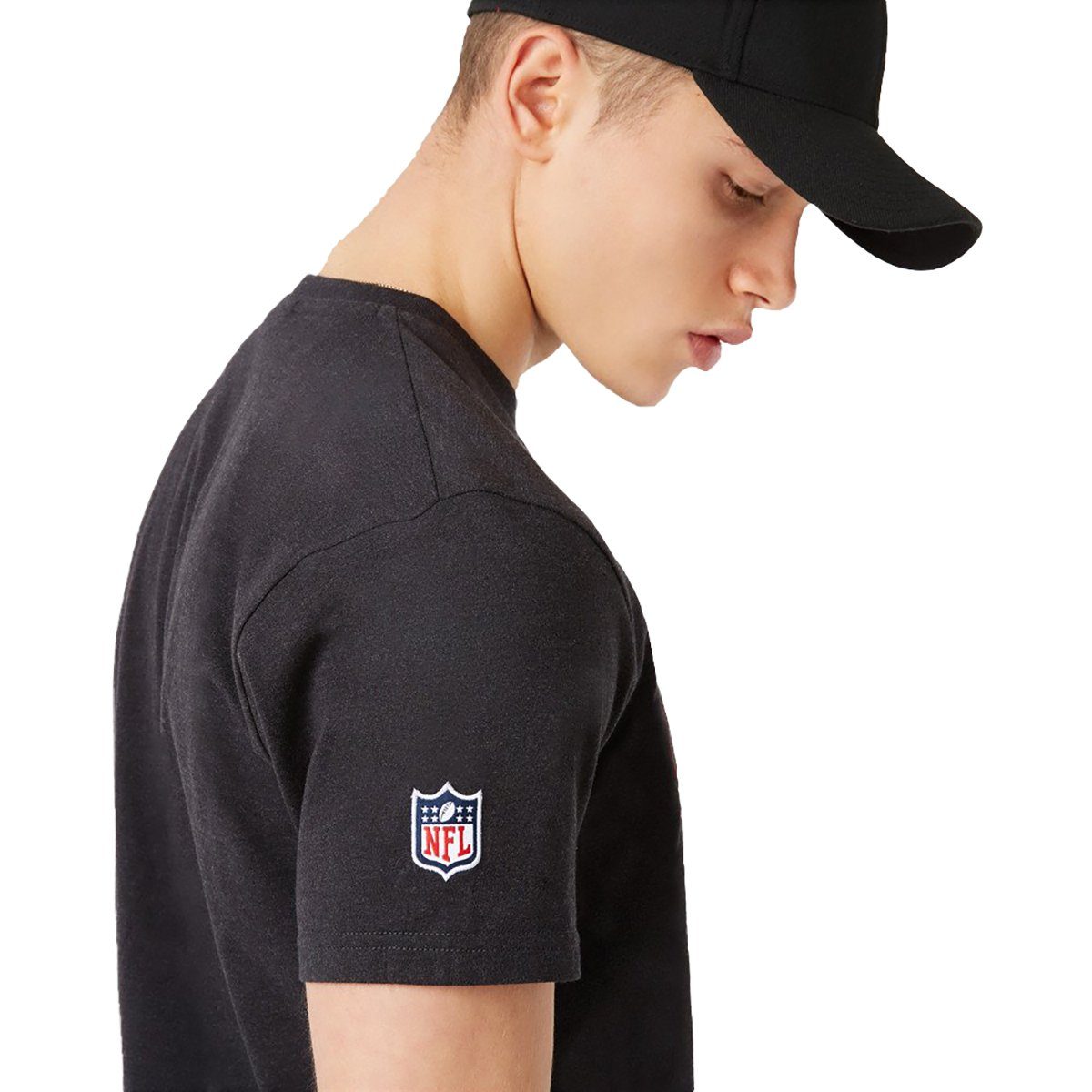(1-tlg) NFL Logo Francisco 49ers T-Shirt New Outline San Era