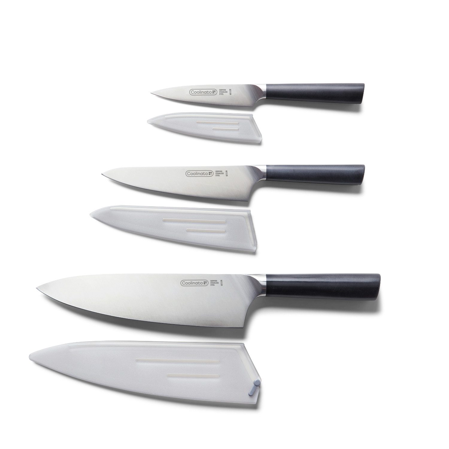 Coolinato Messer-Set 3tlg Profi Küchen Messer