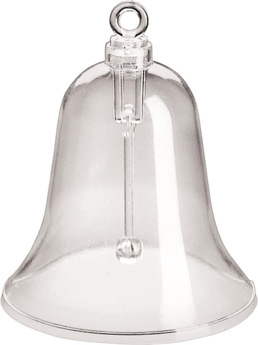 Knorr Prandell Bastelnaturmaterial KNORR prandell 216918883 Acryl-Glocke 7 cm transparent