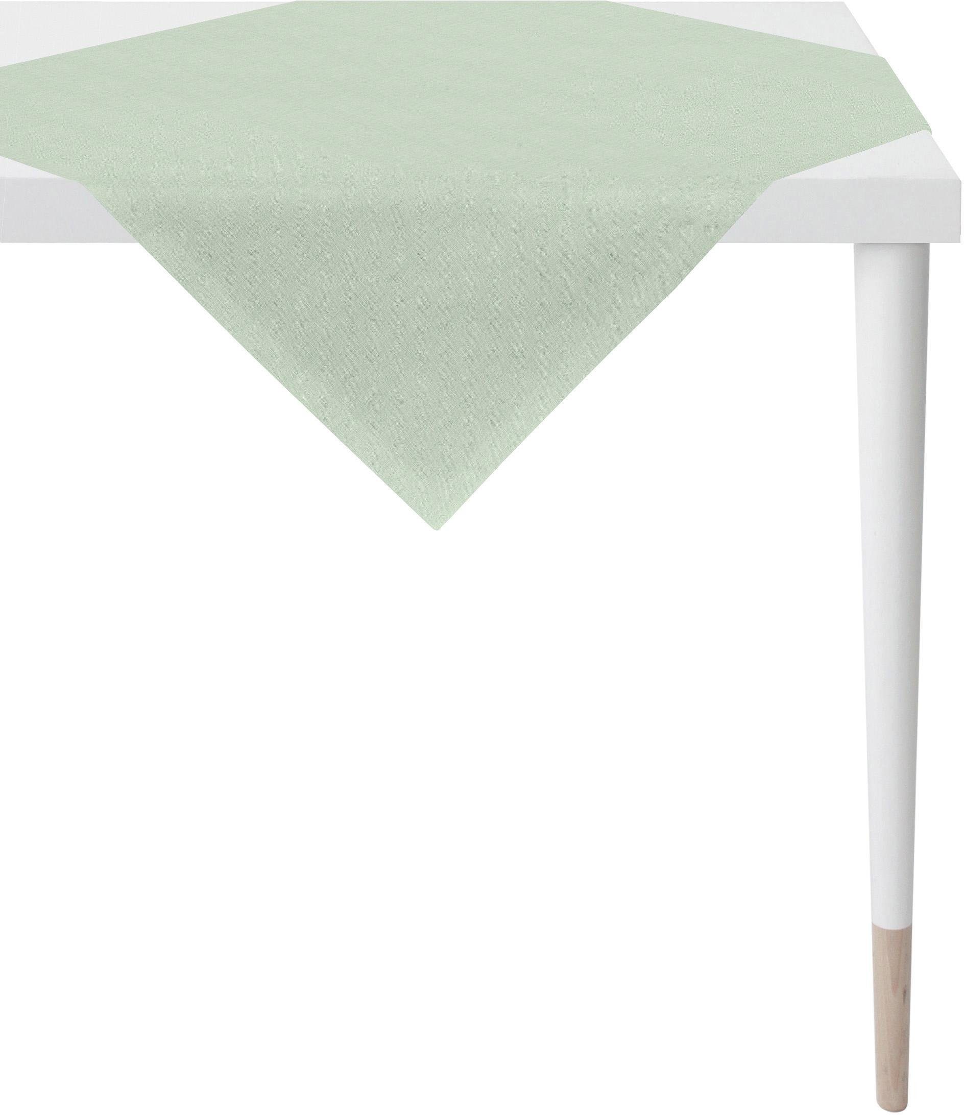 APELT Mitteldecke Arizona, Uni-Basic (1-tlg), Leinenoptik