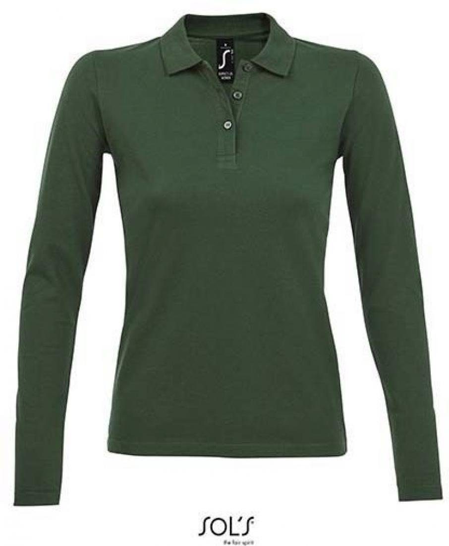 SOLS Langarm-Poloshirt Damen Long-Sleeve Piqué Polo günstig online kaufen