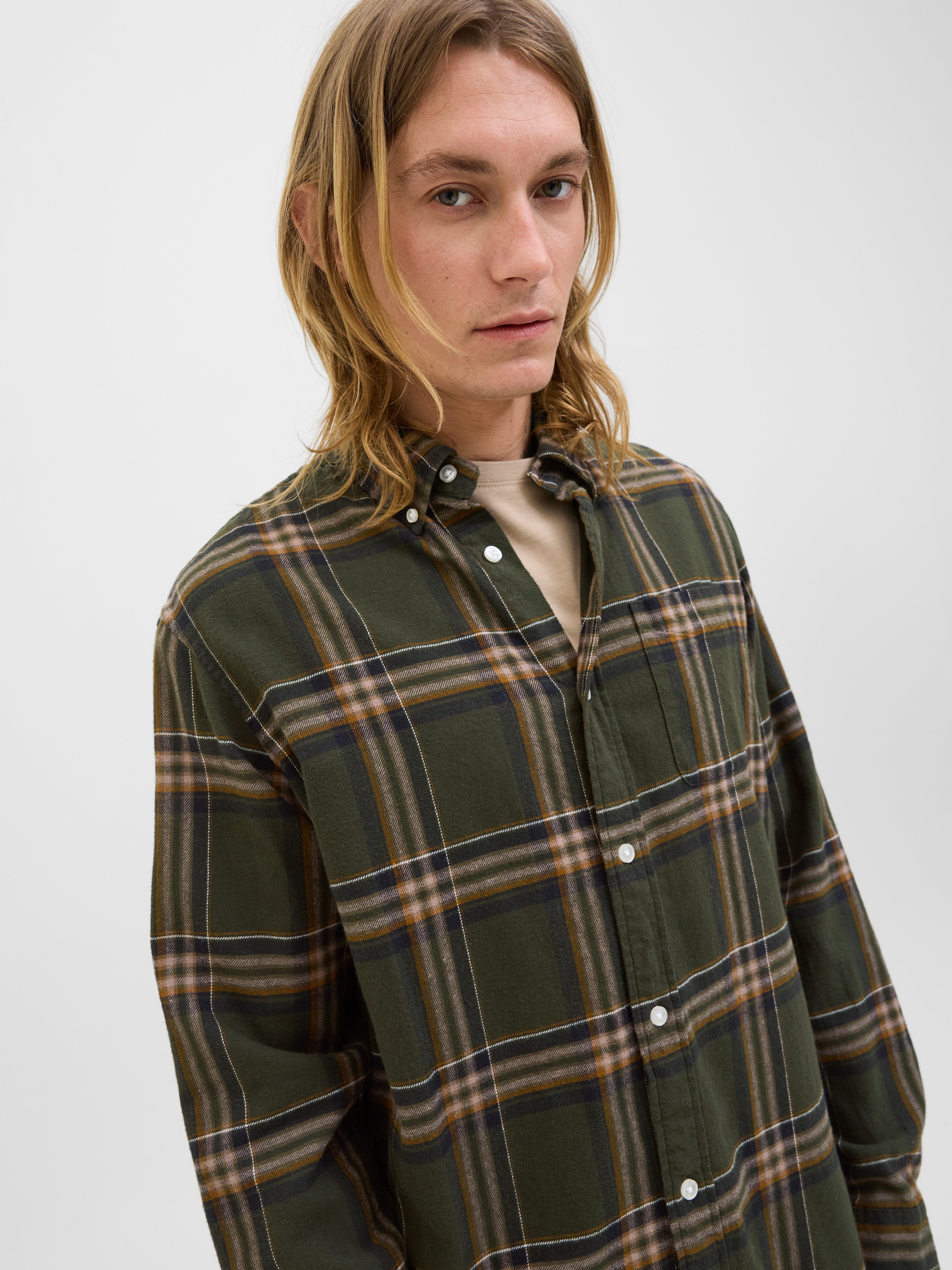 Jack & Jones Langarmhemd JJECLASSIC FLANNEL günstig online kaufen